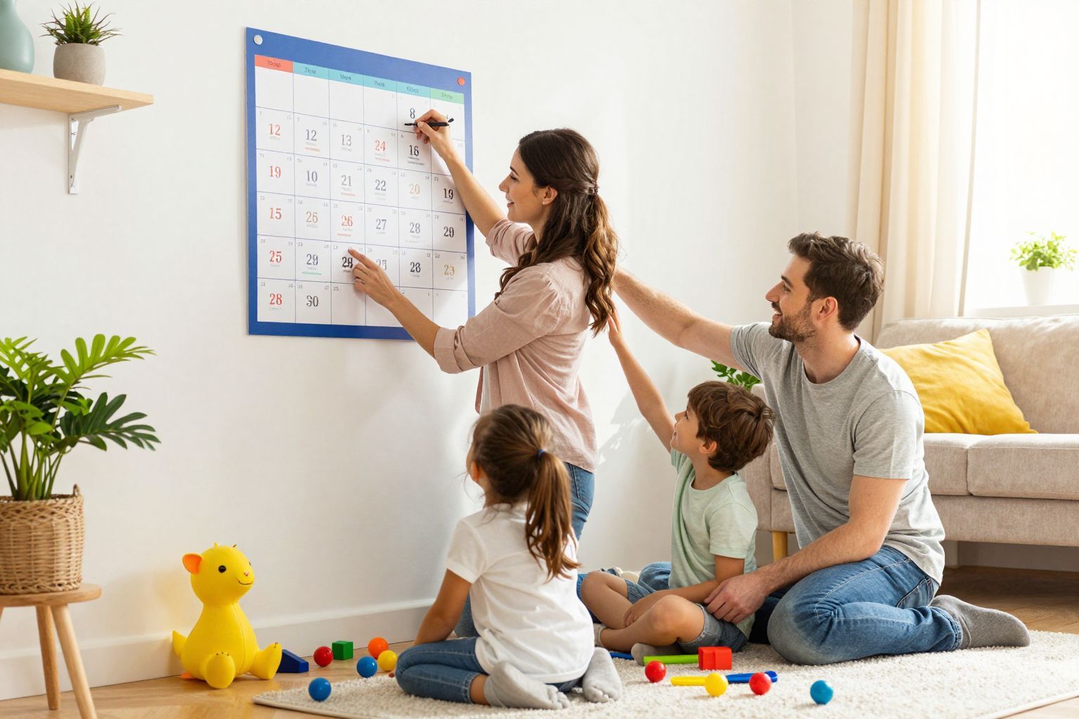 A feladatok megosztása csökkenti a mentális terheket.