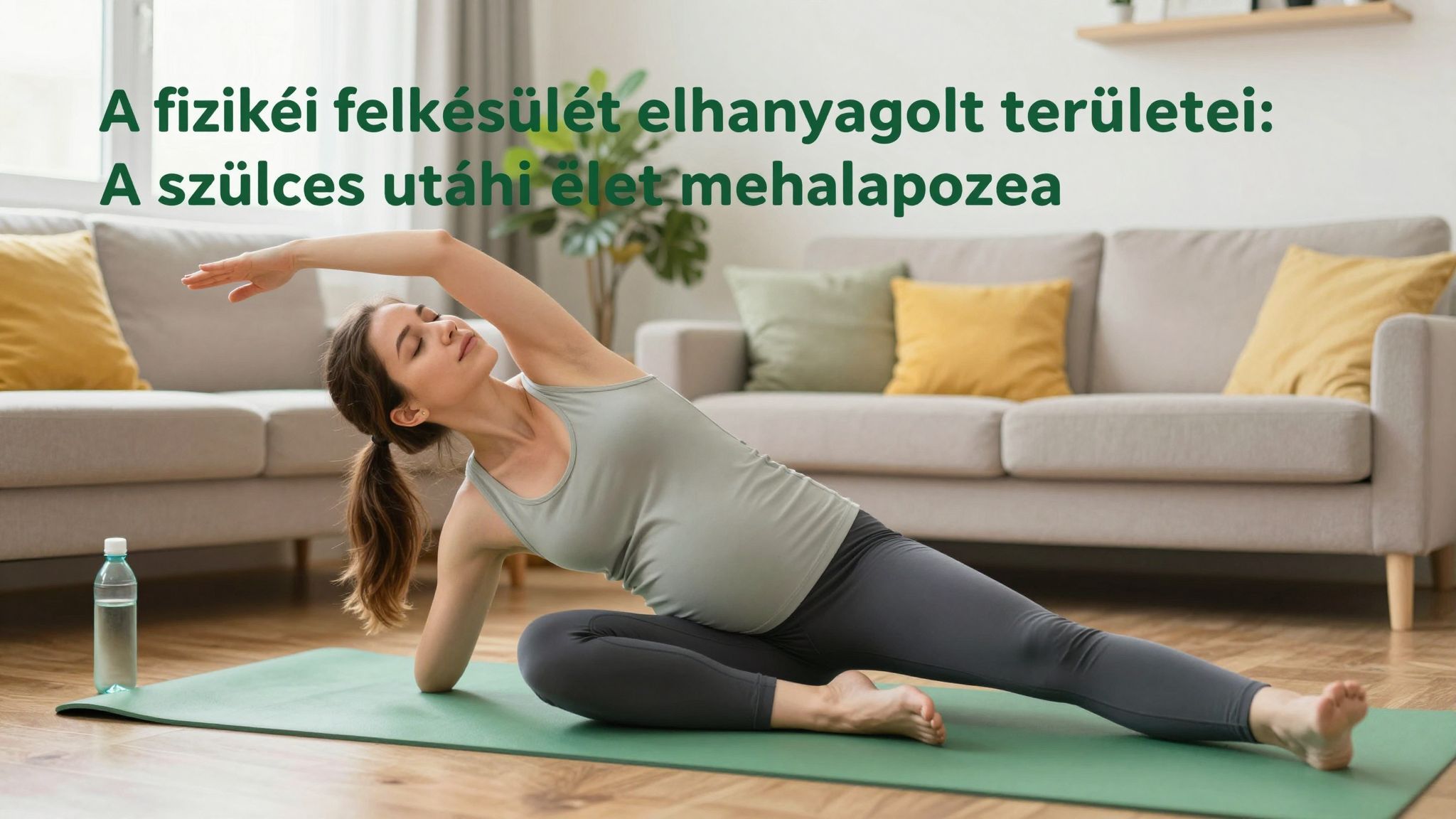 Szülés utáni rehabilitáció kulcsfontosságú a női egészséghez.