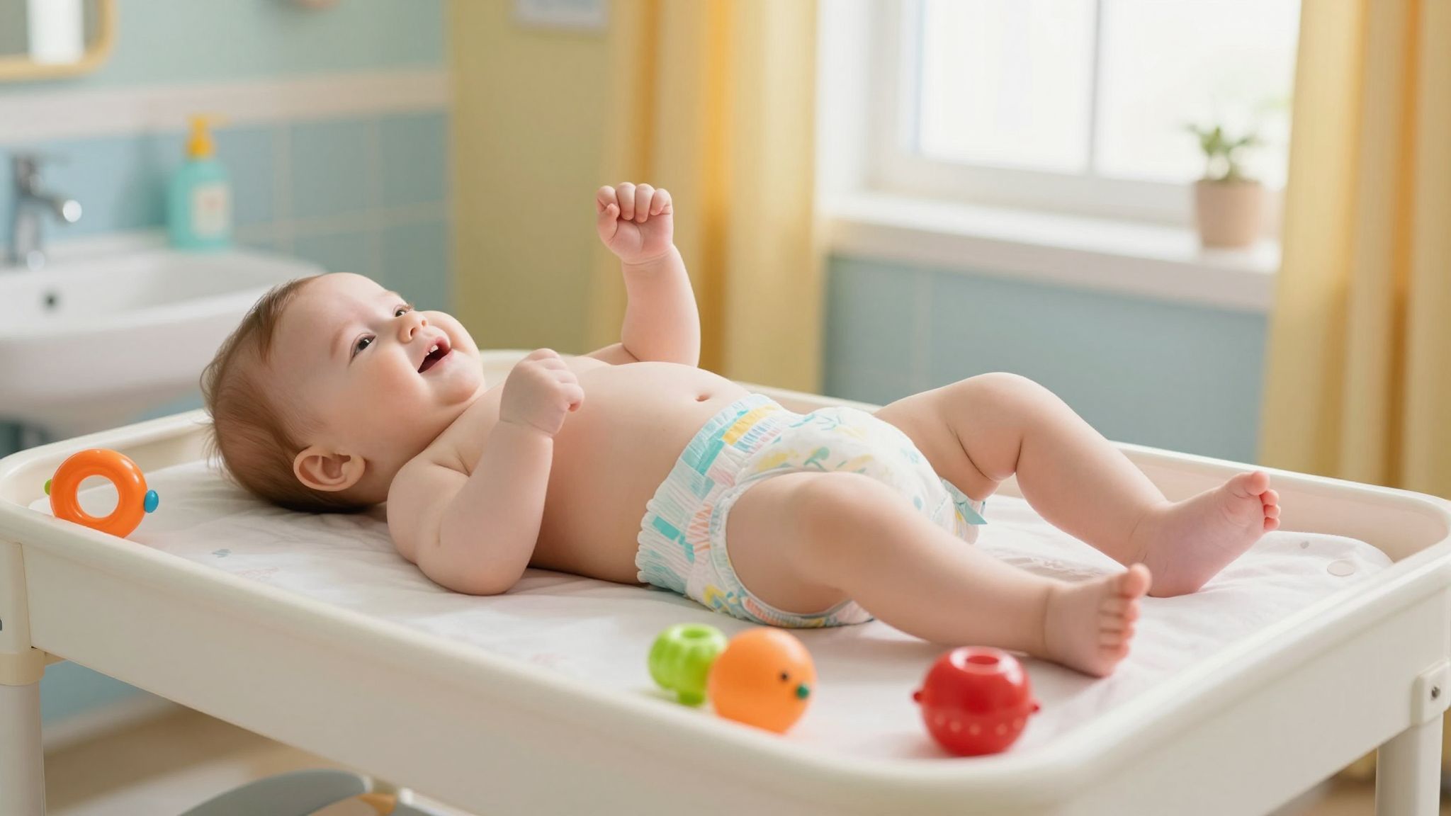 A dehidratáció urátkristályok képződéséhez vezethet pelenkában.