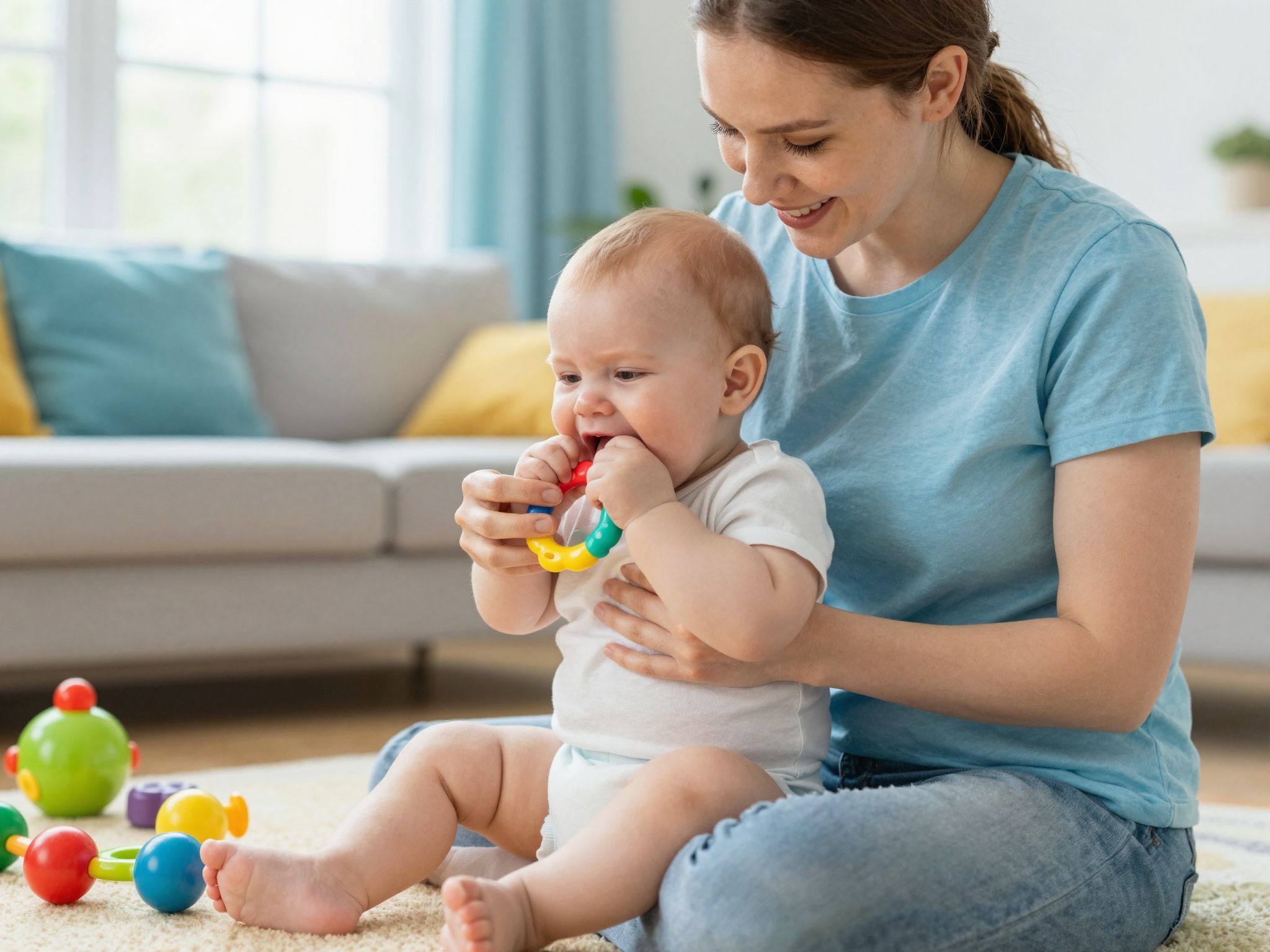 A hideg rágcsa segíthet a fogzási fájdalmon.