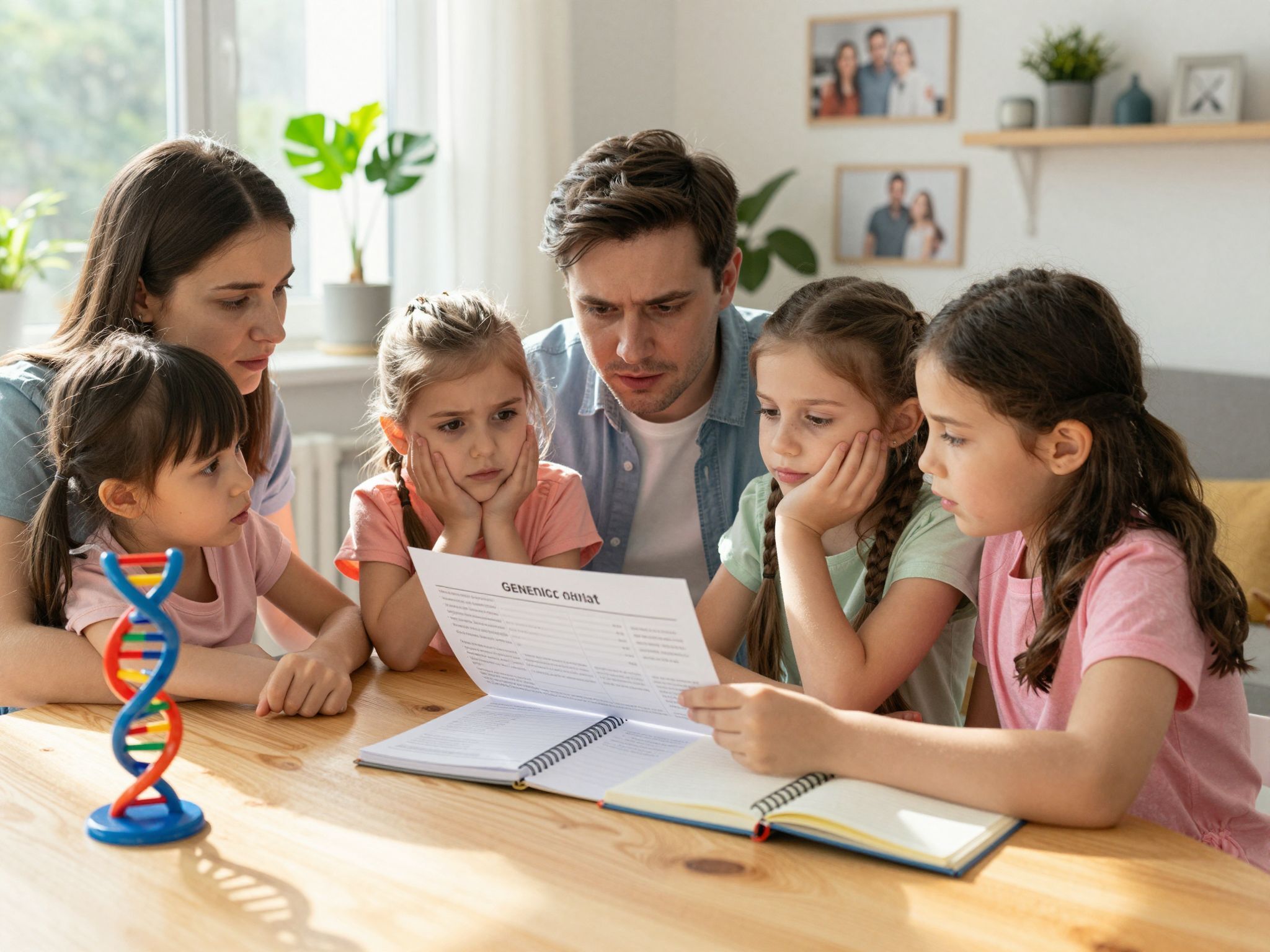 A genetikai szűrés segít az örökletes betegségek korai felismerésében.