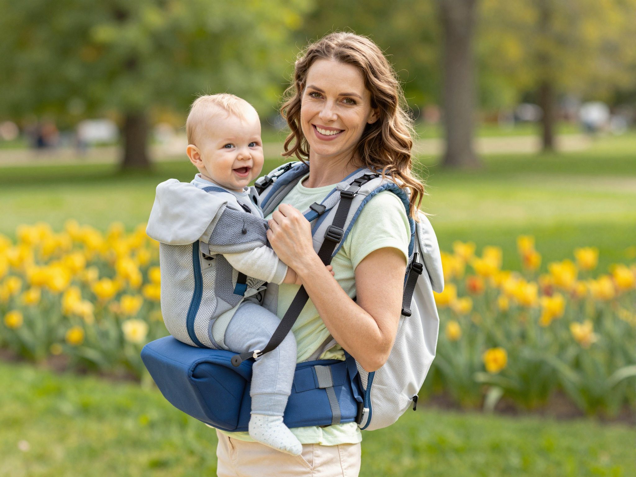 Használj megfelelő hordozót a baba biztonságáért!