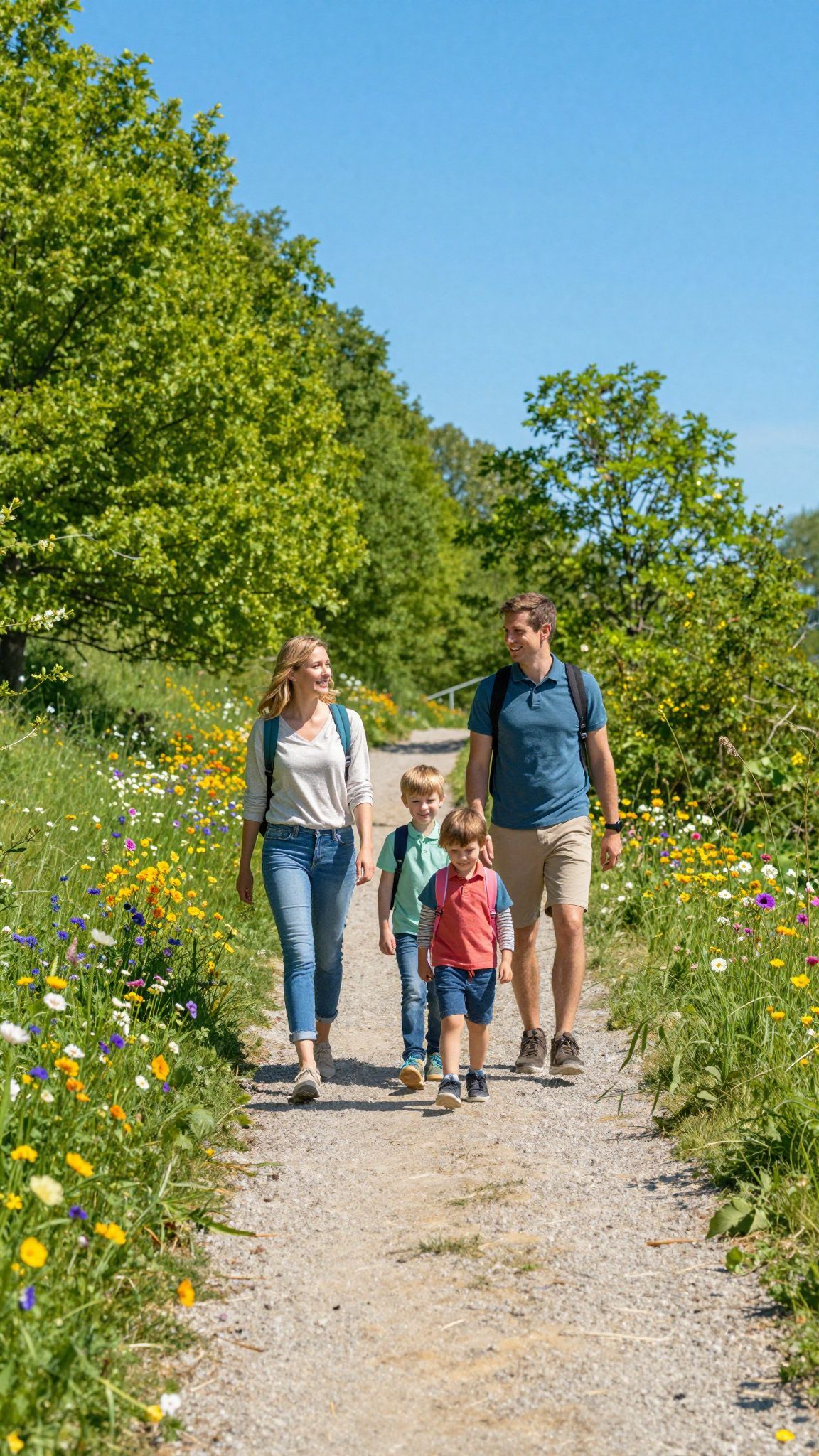 A túrázáshoz alapvető a gyermekek biztonságának garantálása.