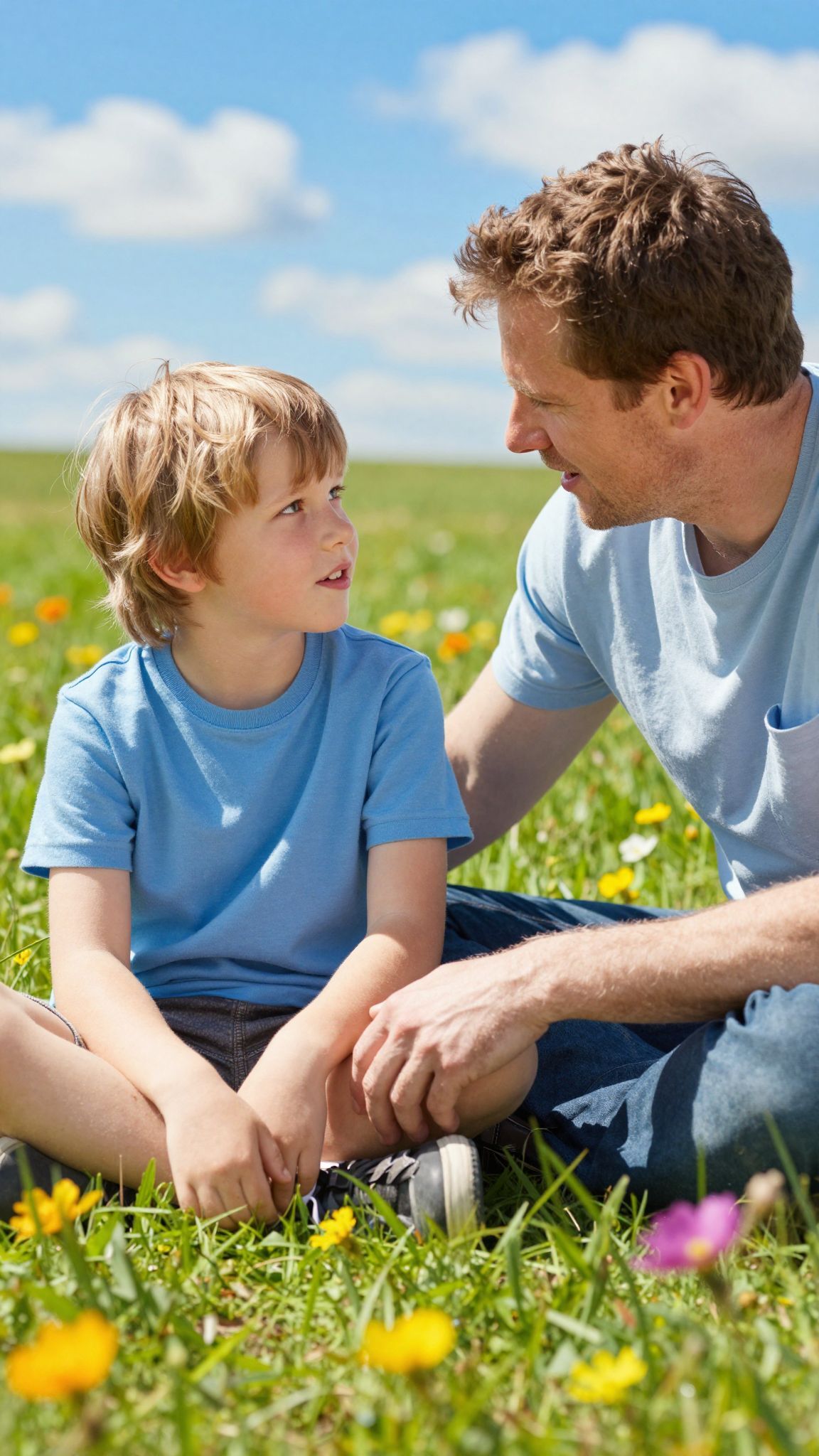 A halálról való beszélgetés segíti a gyerekek feldolgozását.
