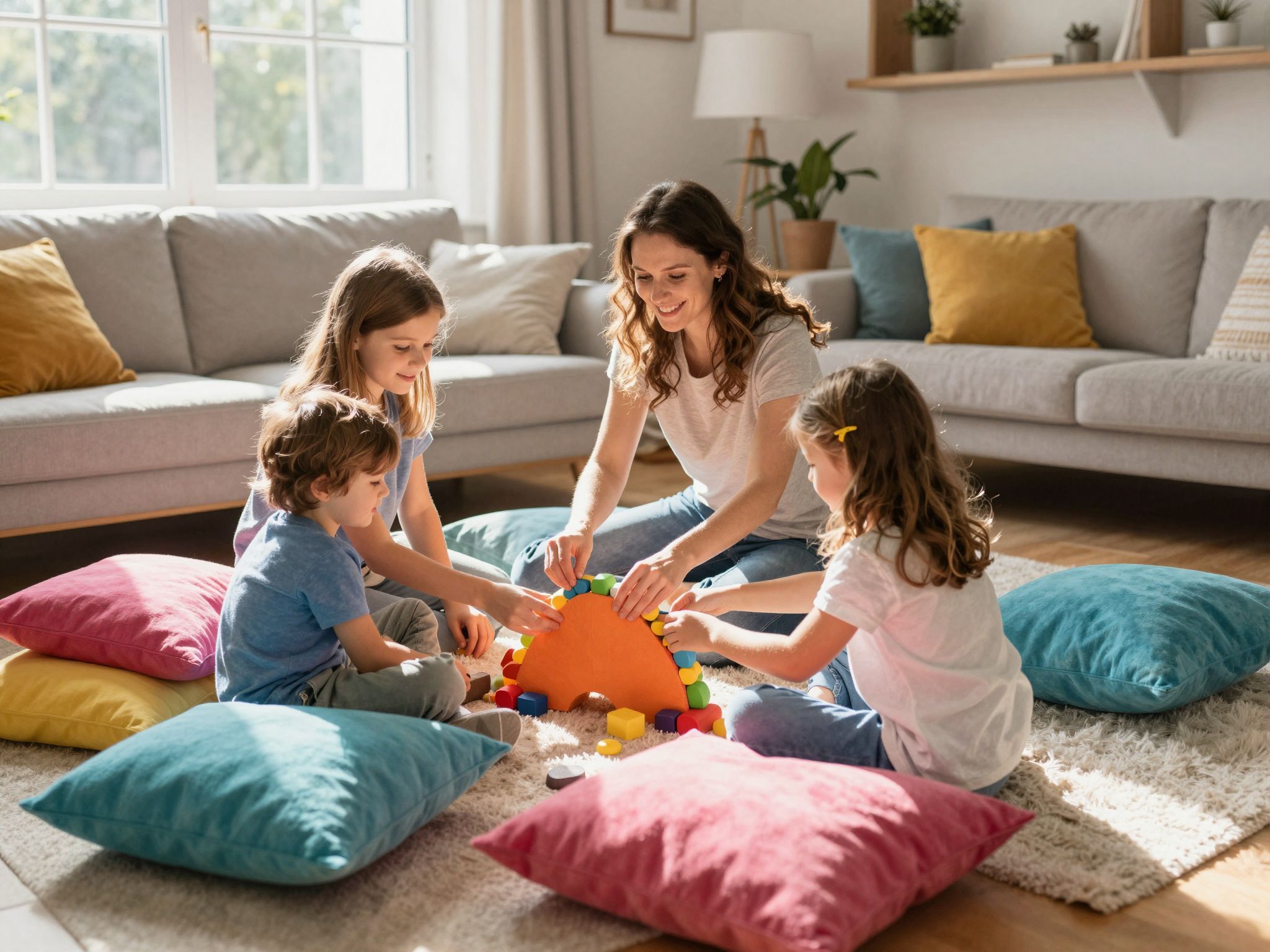A biztonságos bázis erősíti a gyermekek önbizalmát.