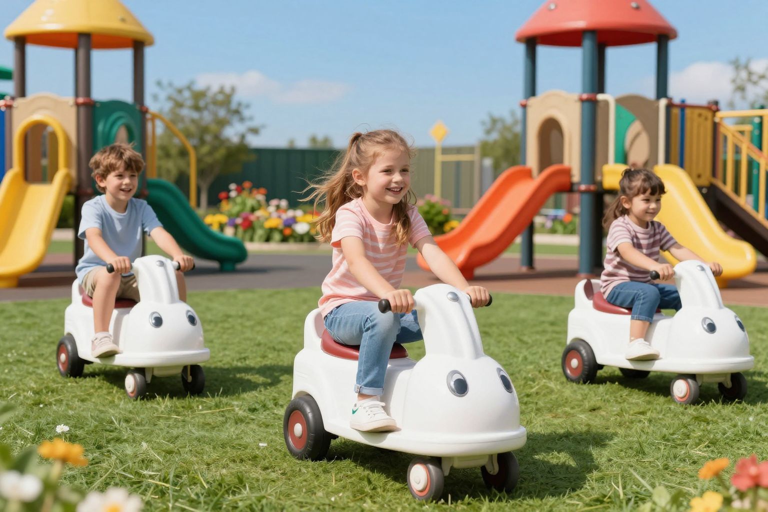 A járgányok erősítik a gyerekek önbizalmát és szociális készségeit.