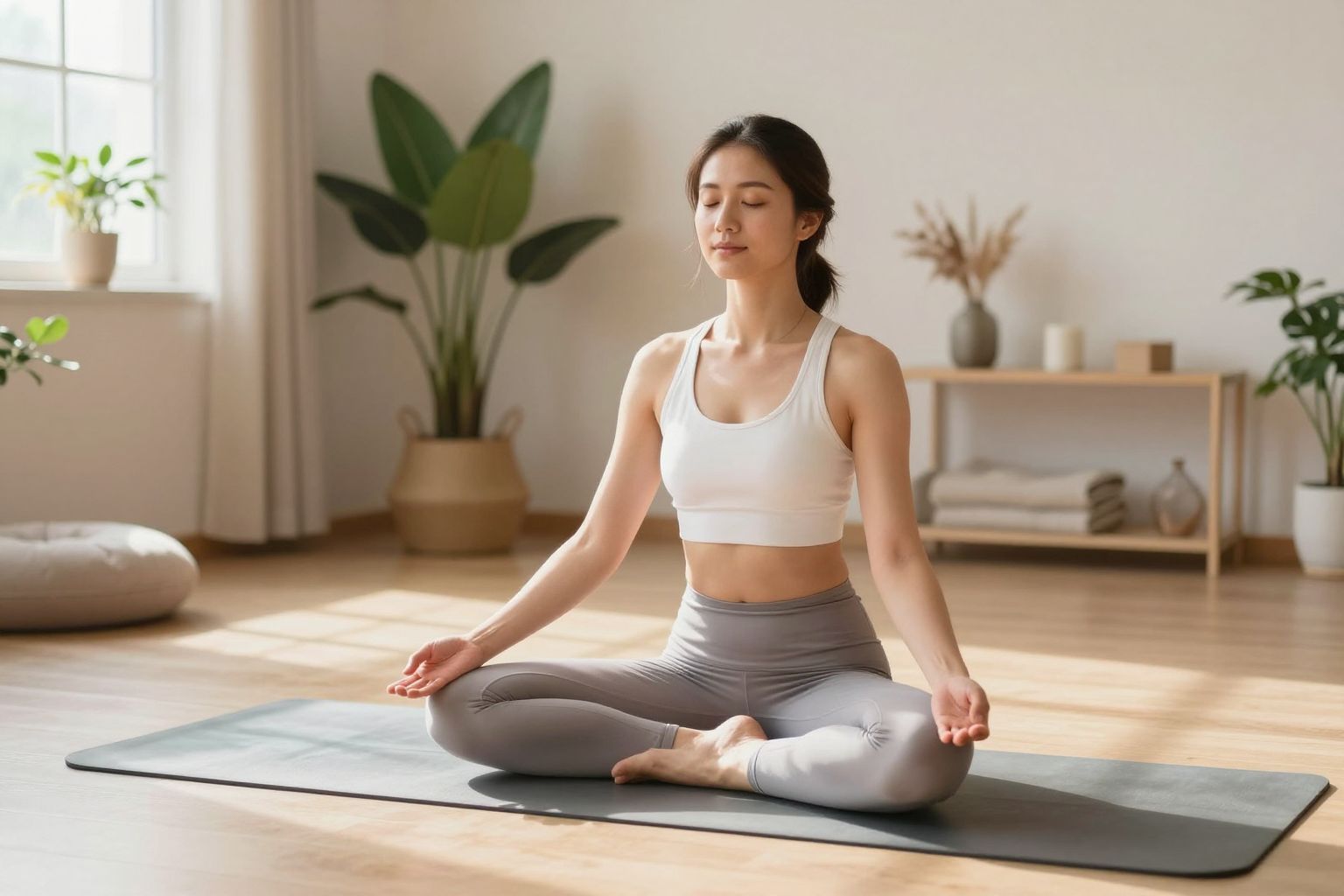 A jóga csökkenti a stresszt, támogatva a meddőségi utat.