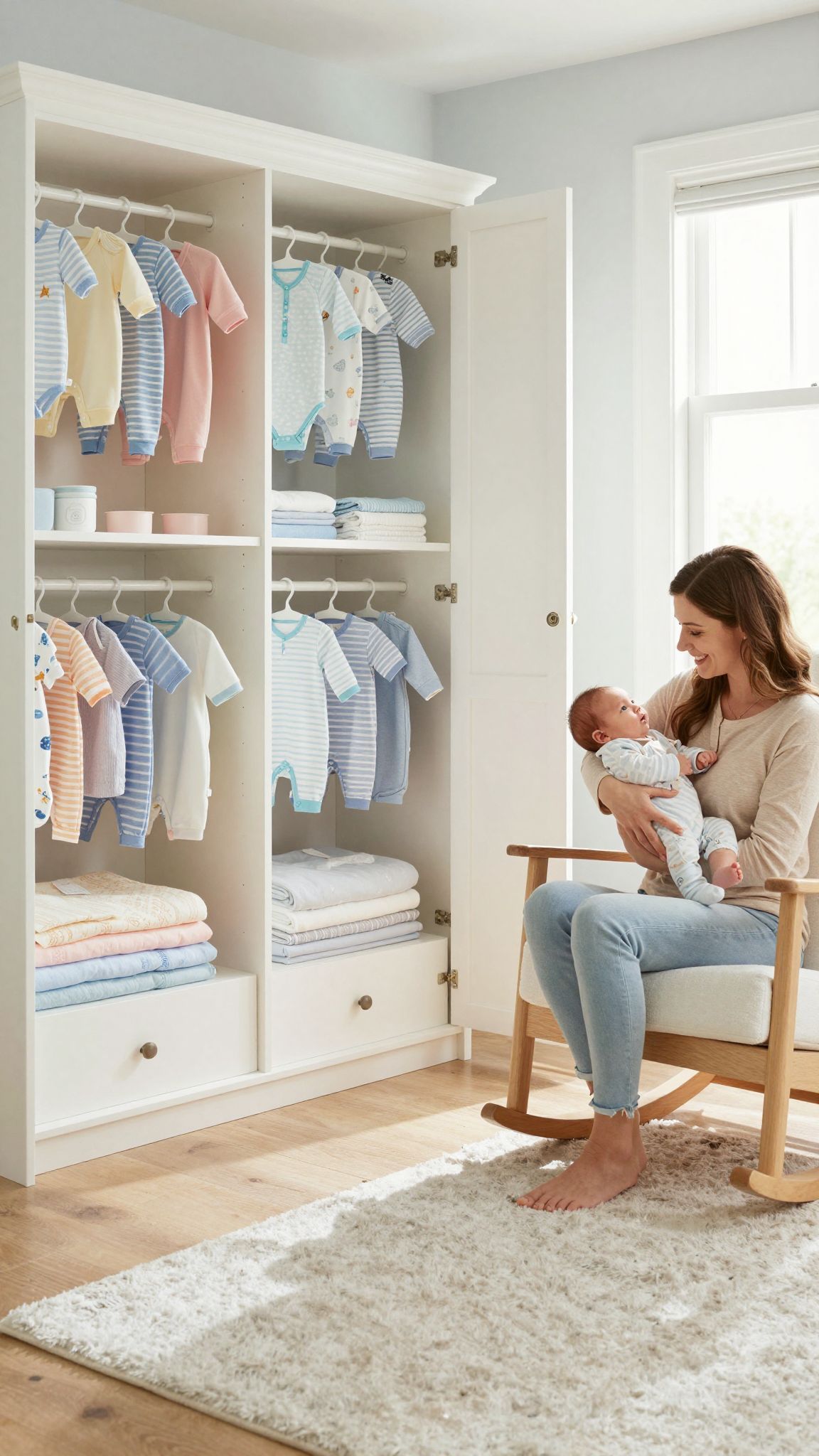 A kismama ruhatárának kényelmes és funkcionális darabok kellenek.