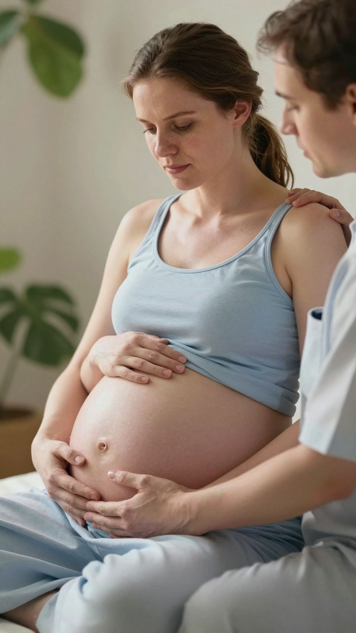 Az anya aktív szerepe kulcsfontosságú a szülés során.