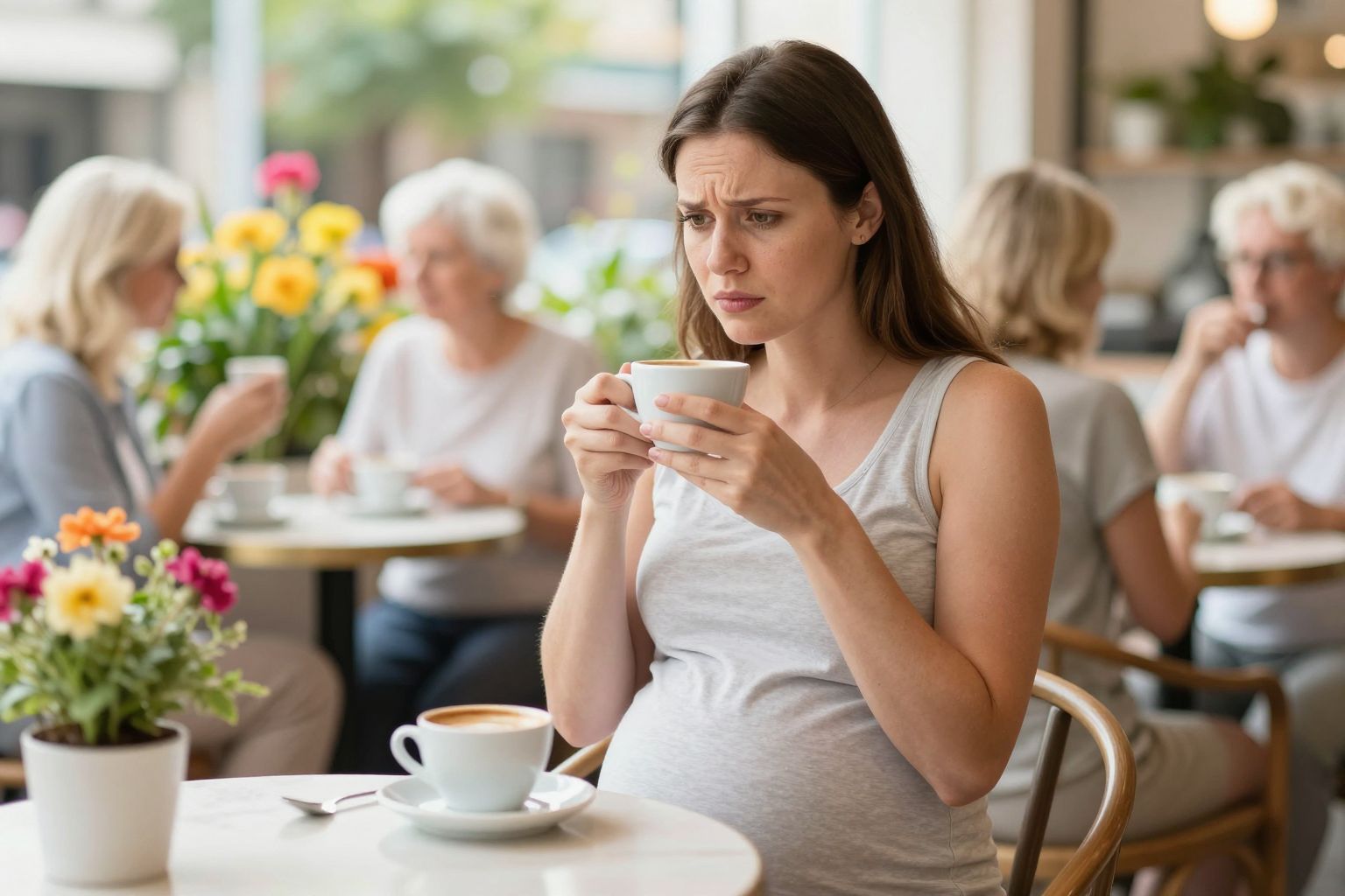 A túlzott koffeinfogyasztás növelheti a vetélés kockázatát.