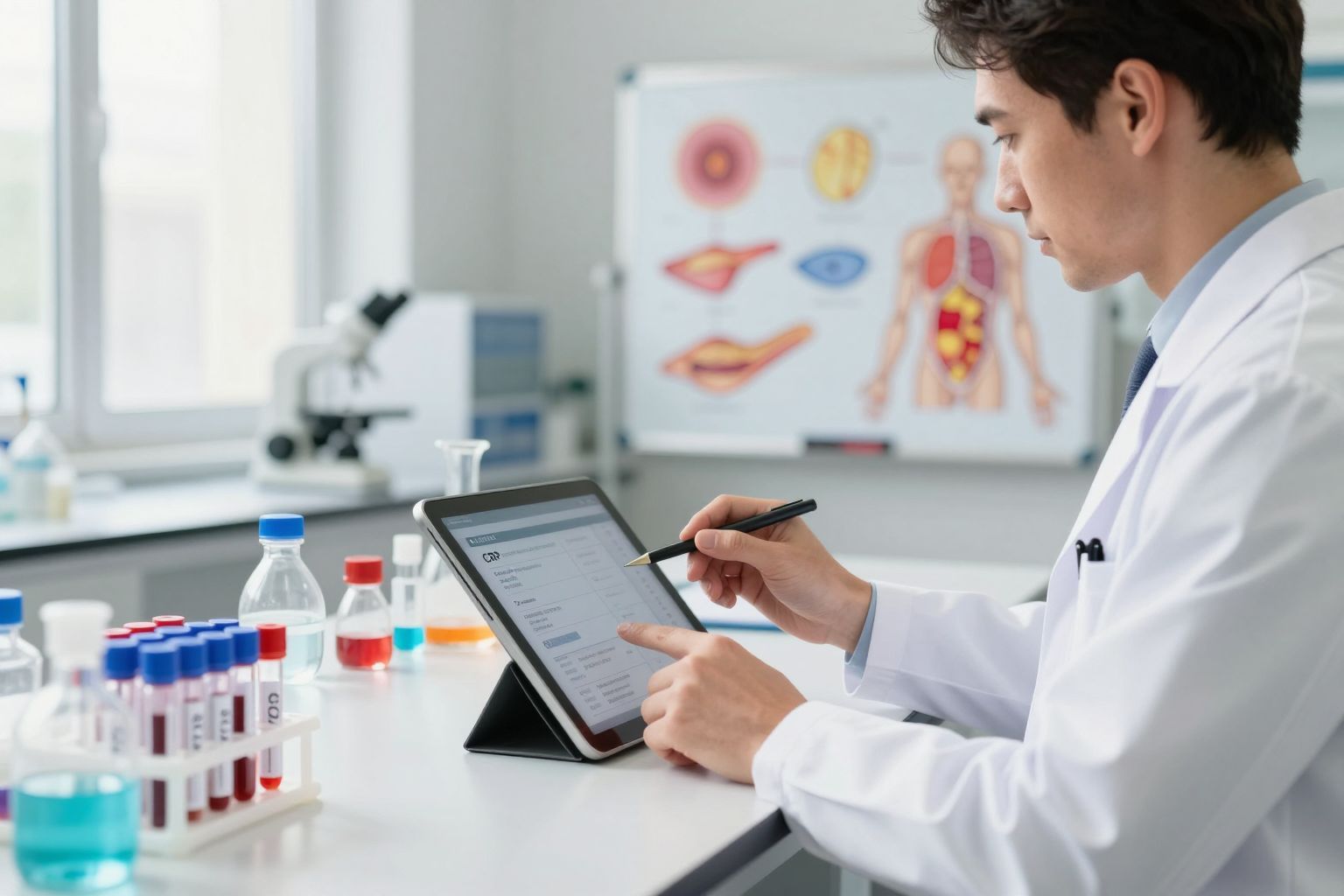 A CRP és társai gyulladásos állapotokat jelölnek a vérben.