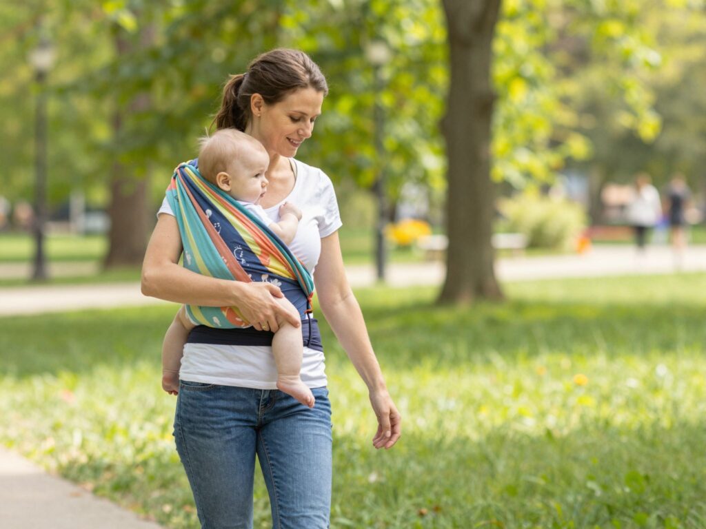 A kórházi hordozás előnyei: hogyan segíthetné a hordozókendő az anyákat és a babákat?
