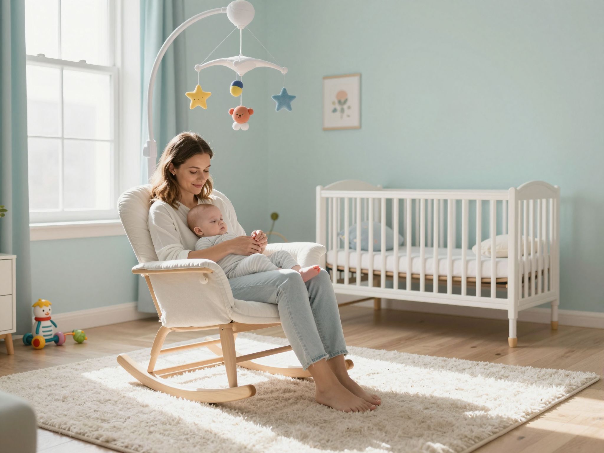 A következetes rutin segíti a csecsemők alvását.