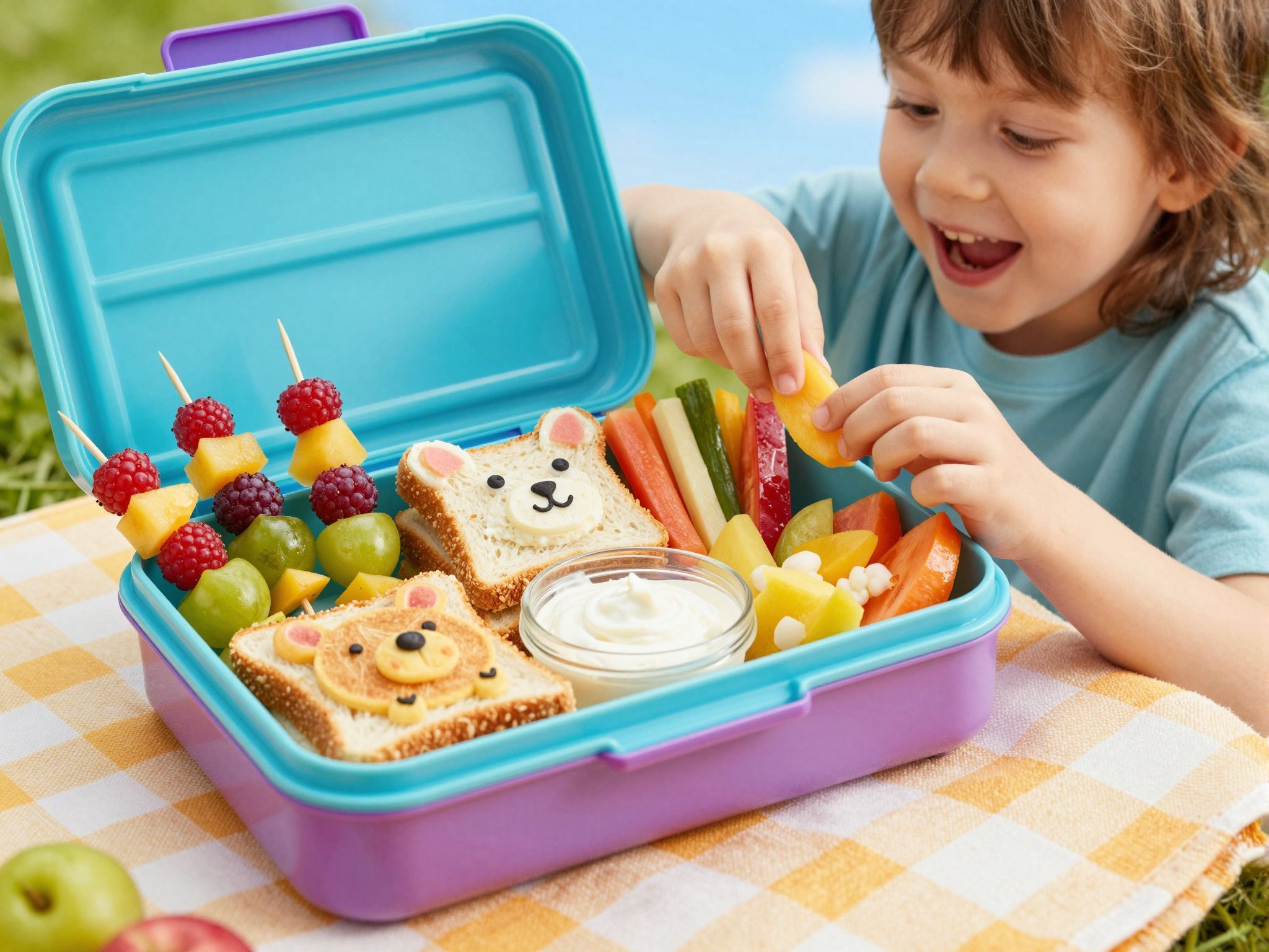 A kreatív uzsonna javítja a gyermekek tanulási teljesítményét.