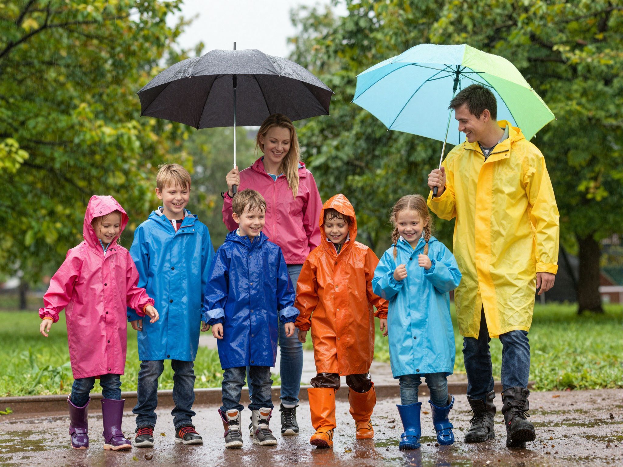 A vízálló réteg segít komfortosan szárazon tartani.