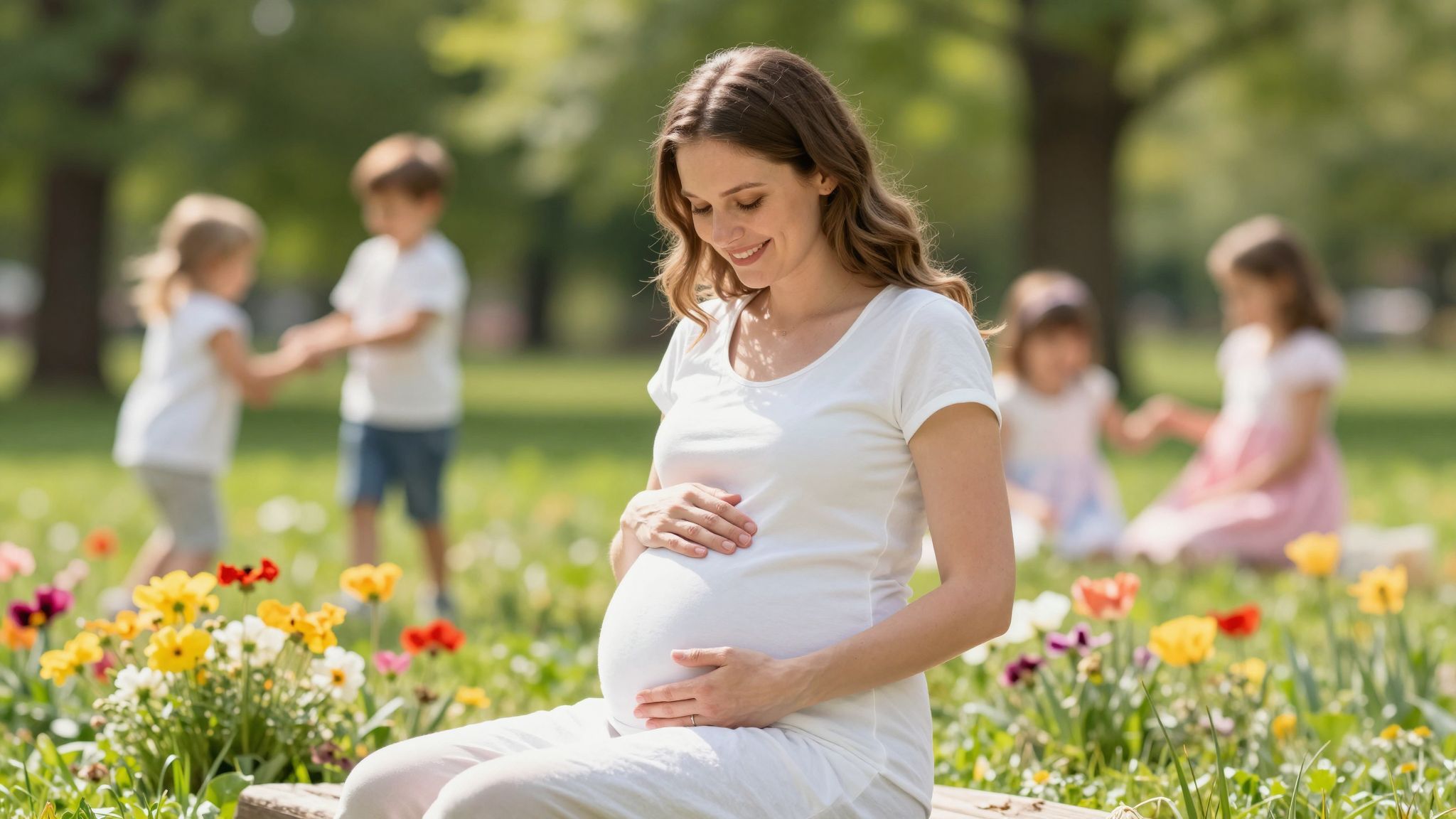 A magzat hallja és reagál a külső hangokra.