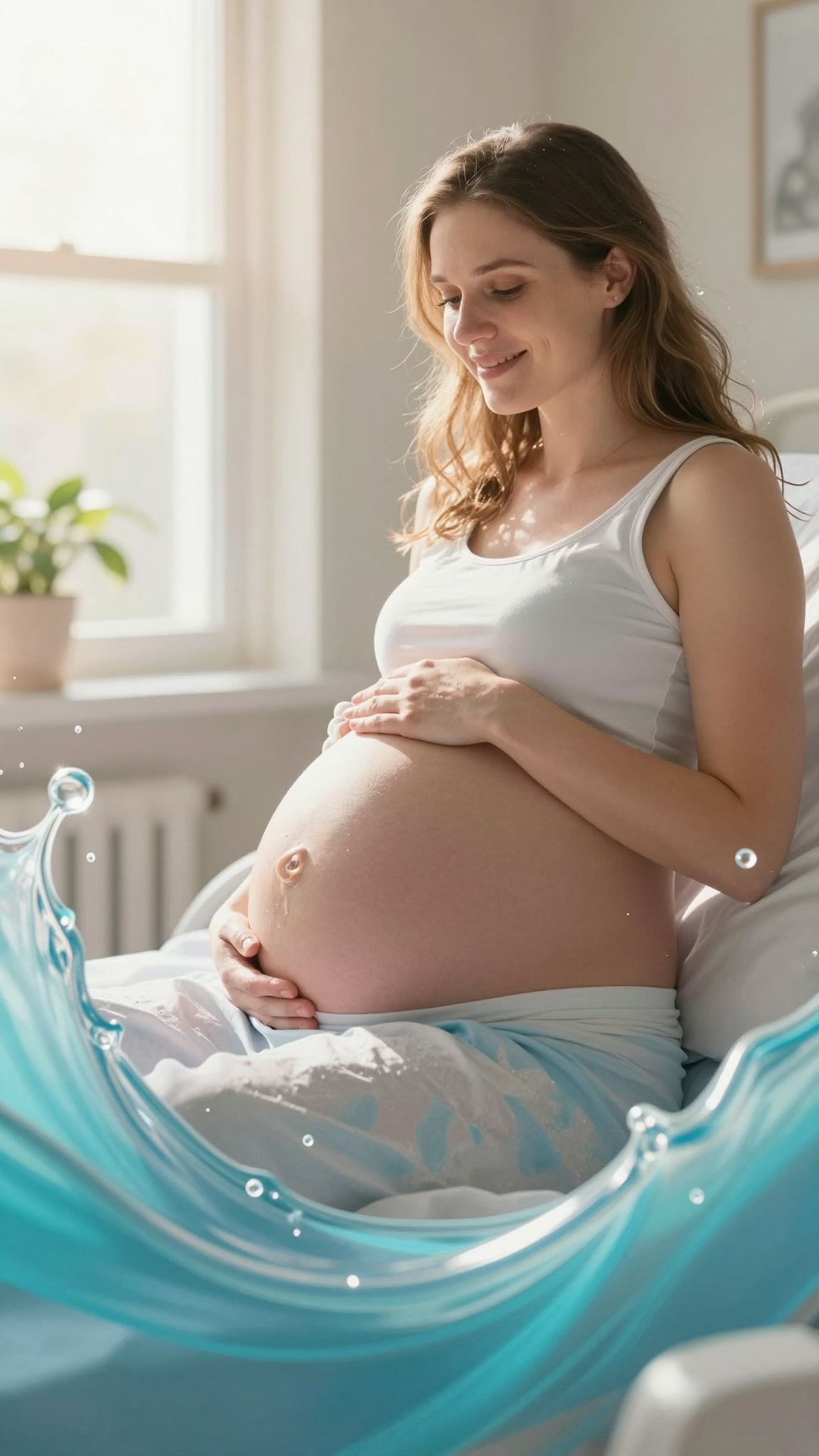 A magzatvíz védi a magzatot és segíti a fejlődést.