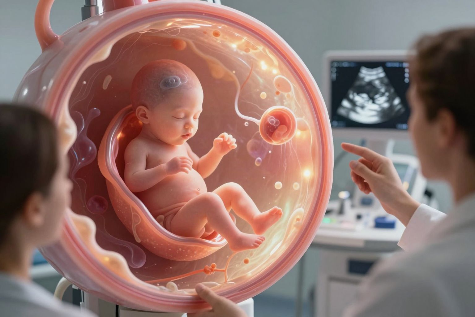 A magzatvíz védi a magzatot és ösztönzi a fejlődést.