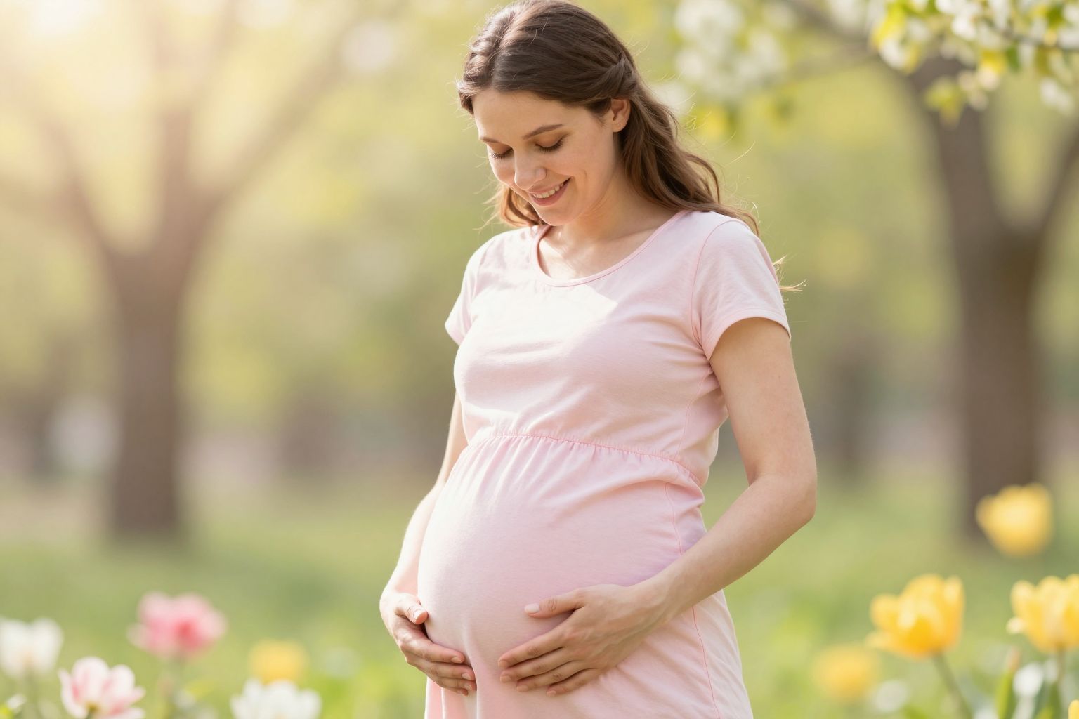 A mellek növekedése hormonális változásokra utal terhesség alatt.