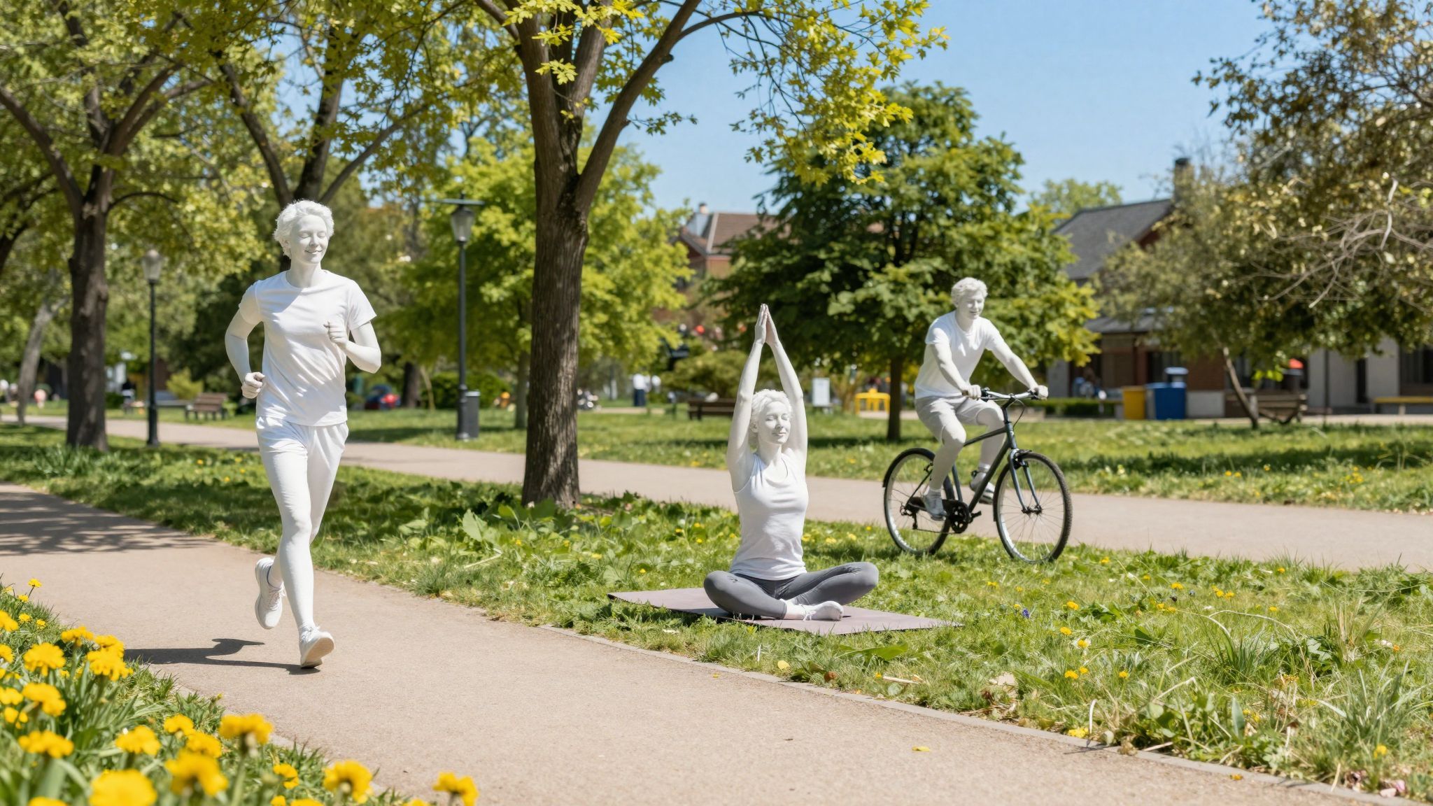 A mozgás fokozza a mentális jólétet és a hangulatot.
