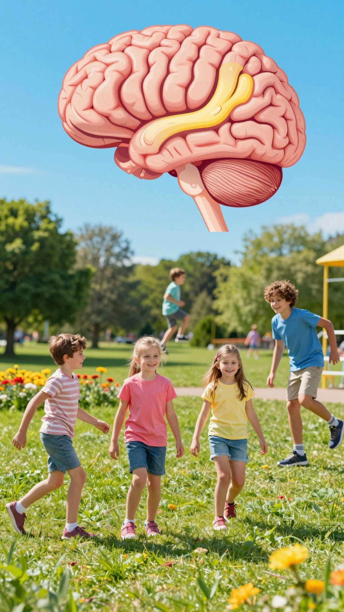 A cerebellum a motoros koordinációért és a tanulásért felel.