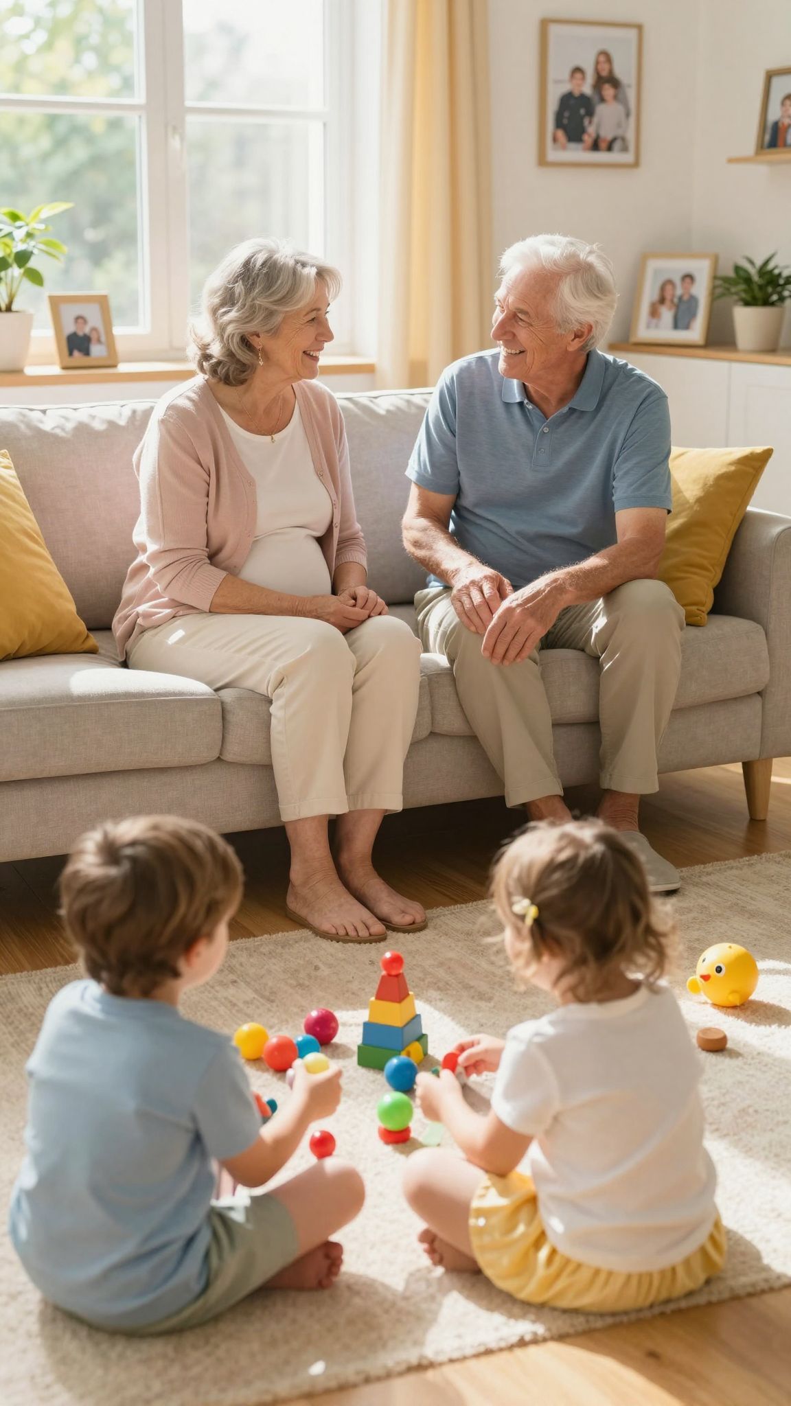 A nagyszülők támogatása kulcsfontosságú a gyermeknevelésben.