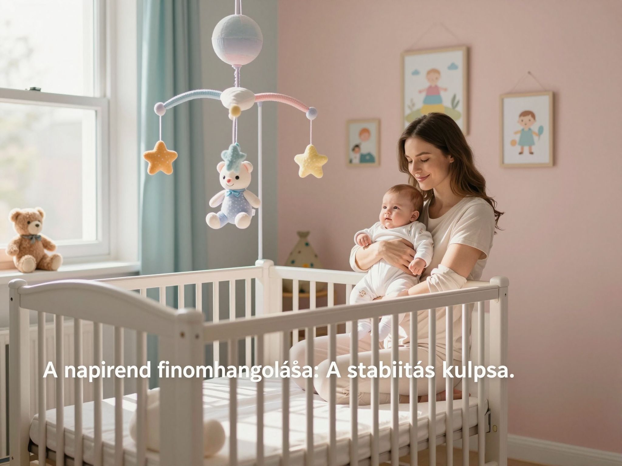 A napirend segít megerősíteni a baba alvási ritmusát.