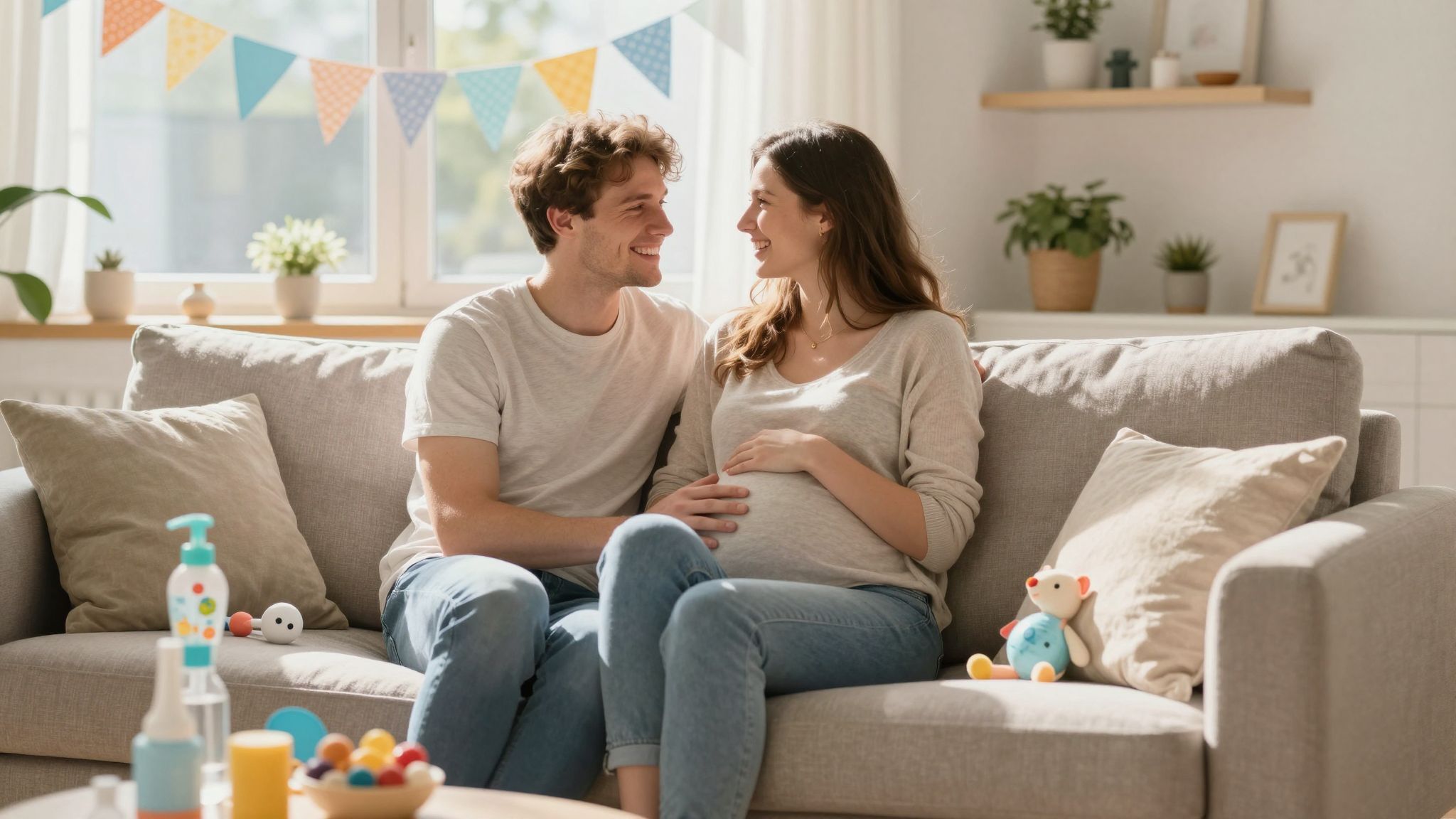 A baba érkezése feszültséget szül a párkapcsolatban.