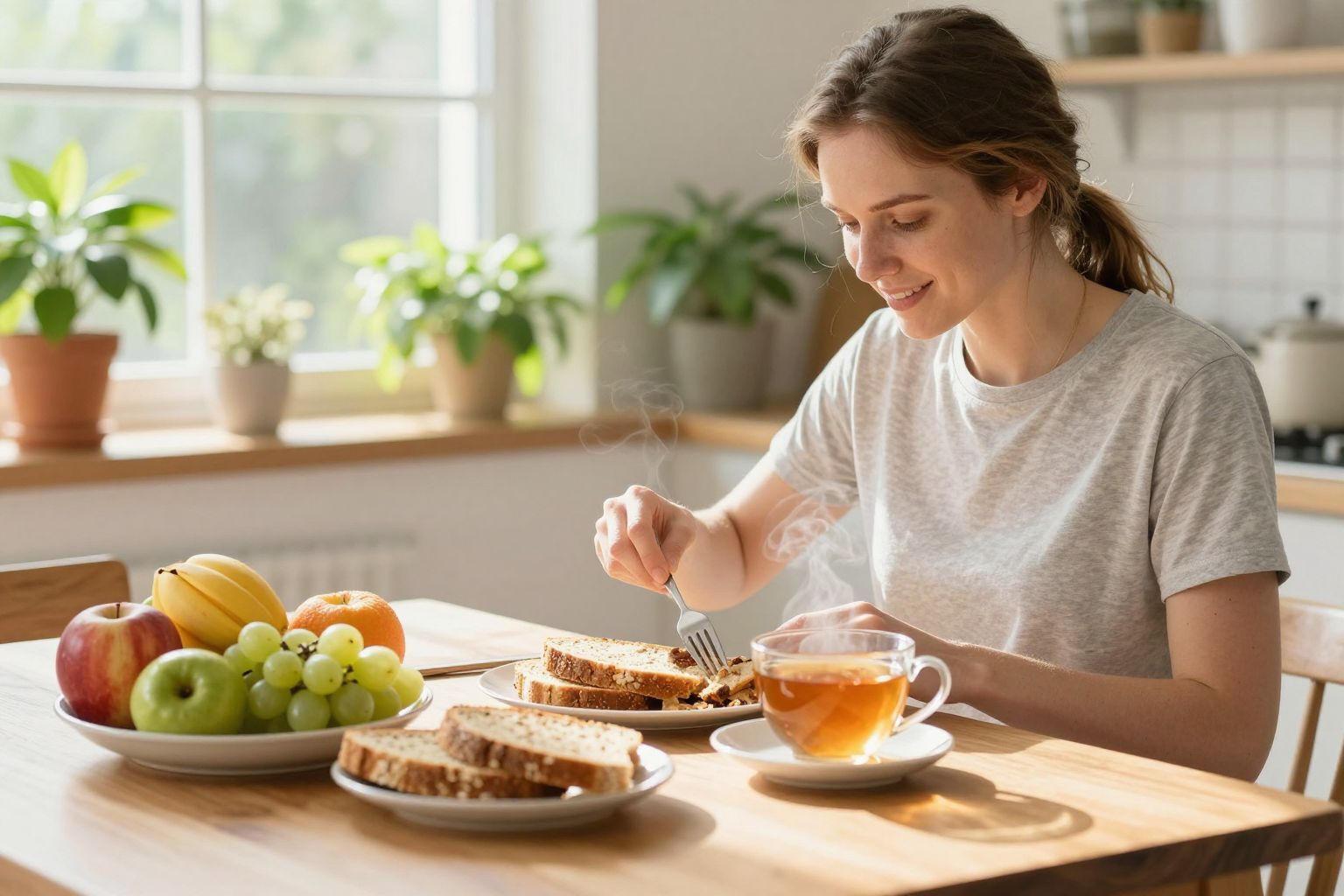 A reggeli tudatos tervezése csökkenti a stresszt.