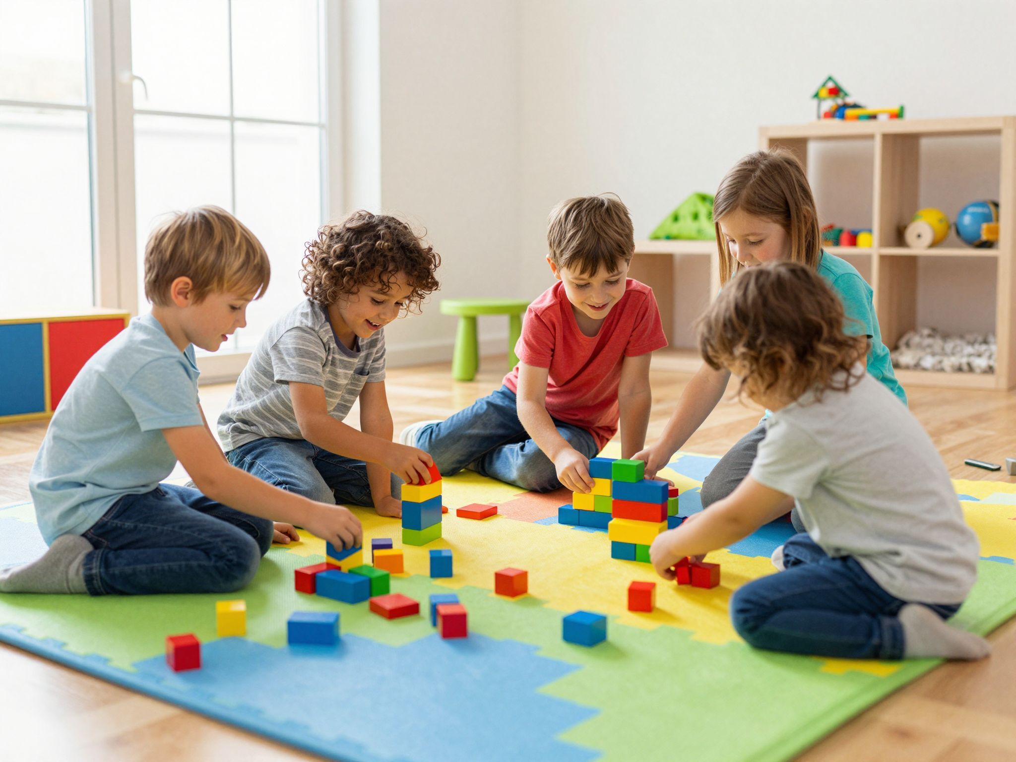 Az építőjátékok erősítik a társas készségeket és empátiát.