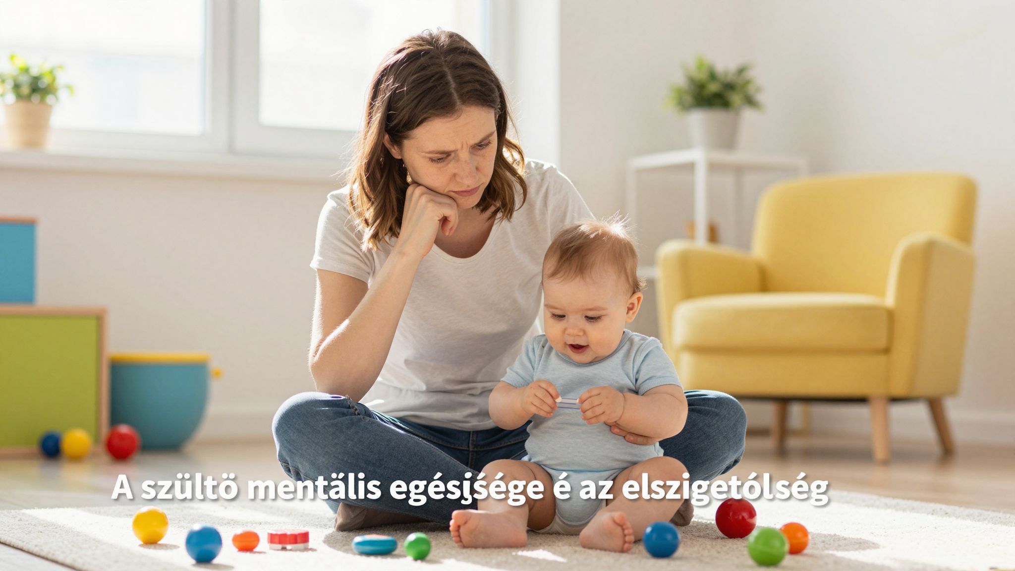 A szülők mentális egészsége kulcsfontosságú a baba fejlődéséhez.