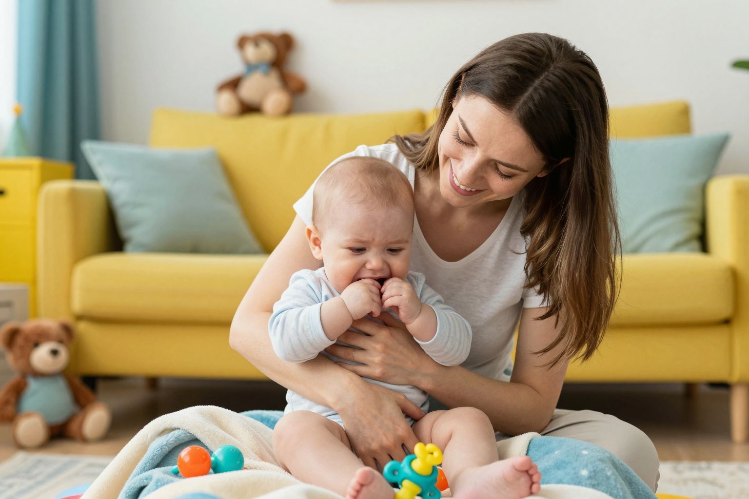 A szülői stressz csökkenti a baba komfortérzetét is.