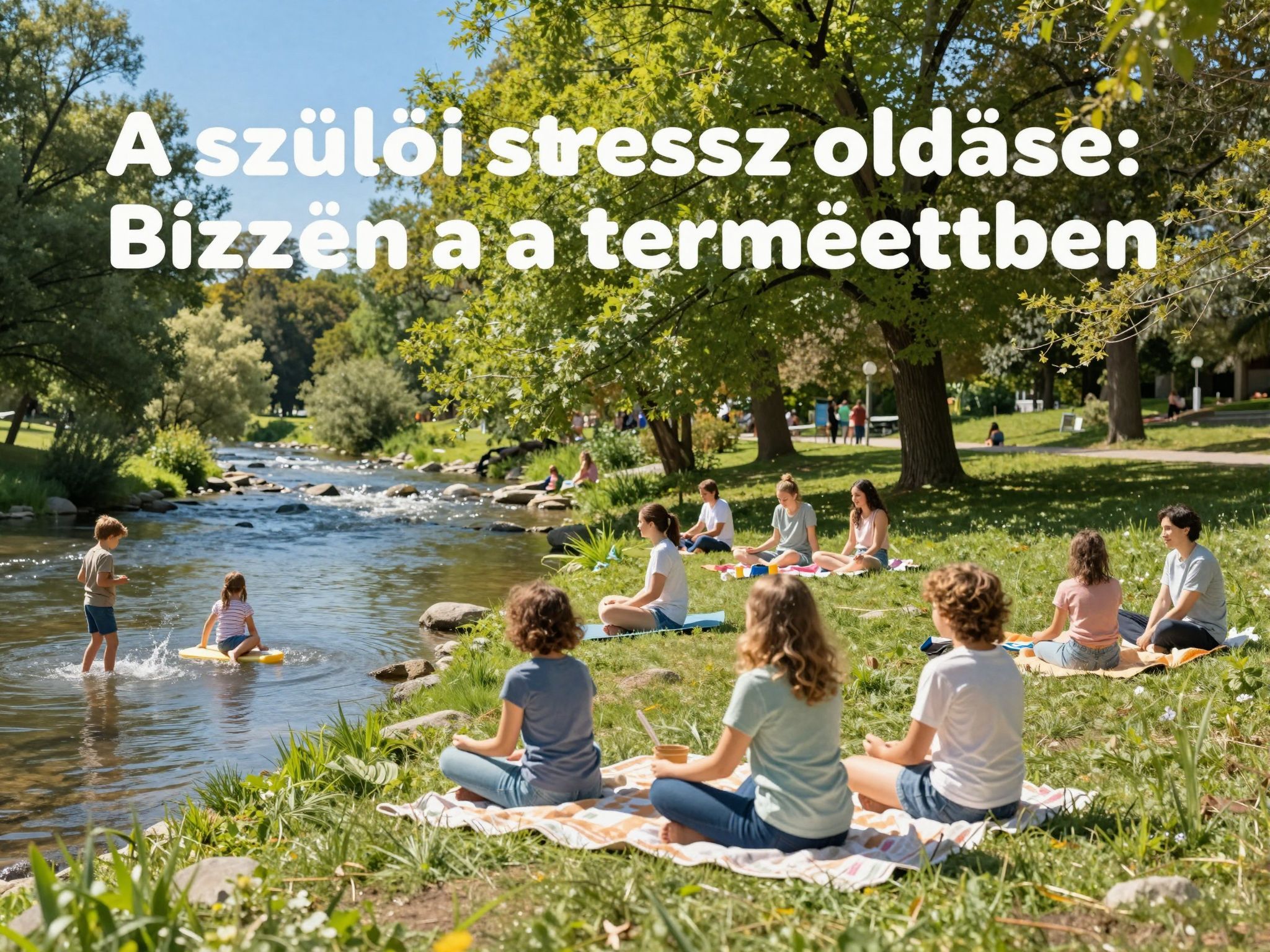 A természet ereje segít a szülői stressz csökkentésében.