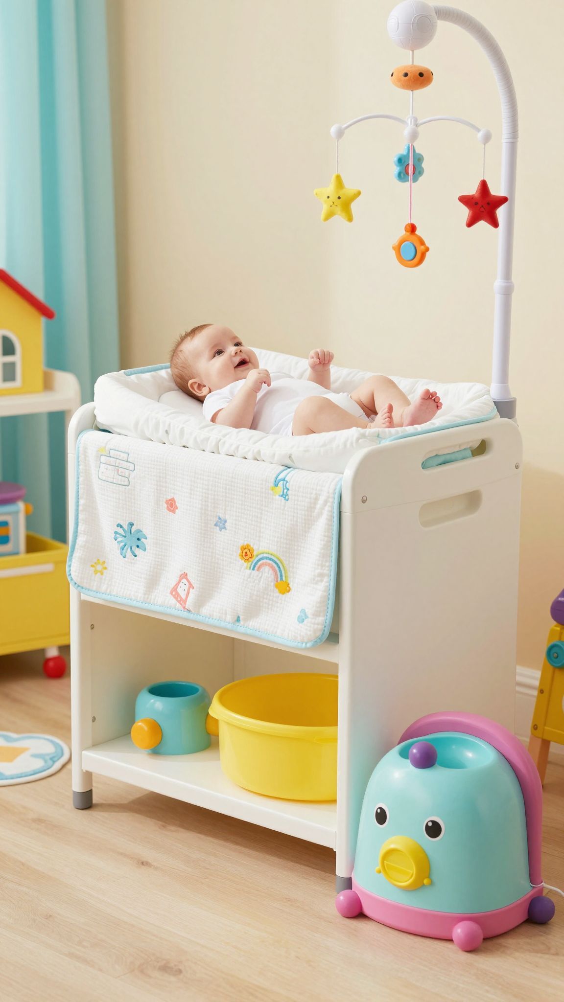 A tápszeres babák széklete sűrűbb és sötétebb színű.