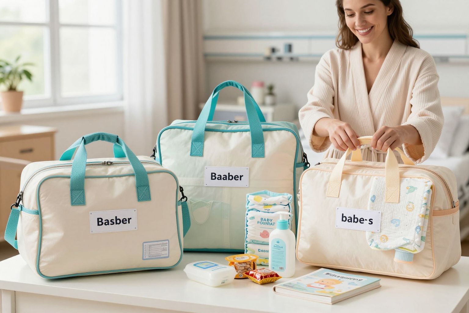 A 3 táska rendszer segít a praktikus szervezésben.