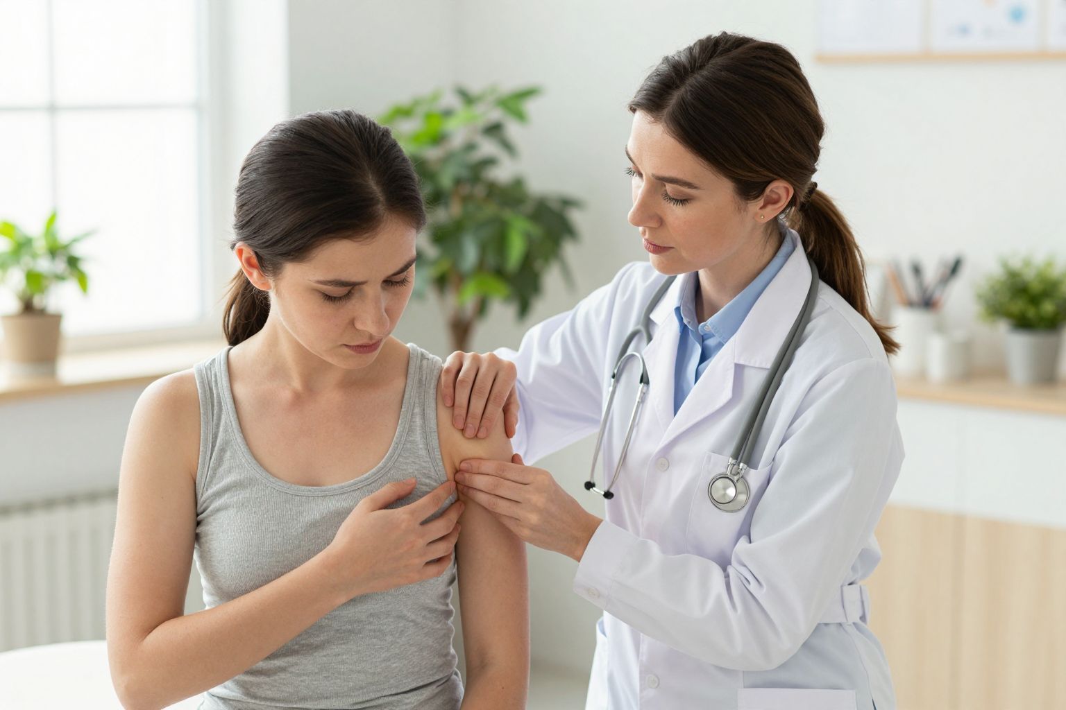 A fejmasszázs segíthet a tejcsatorna elzáródás oldásában.