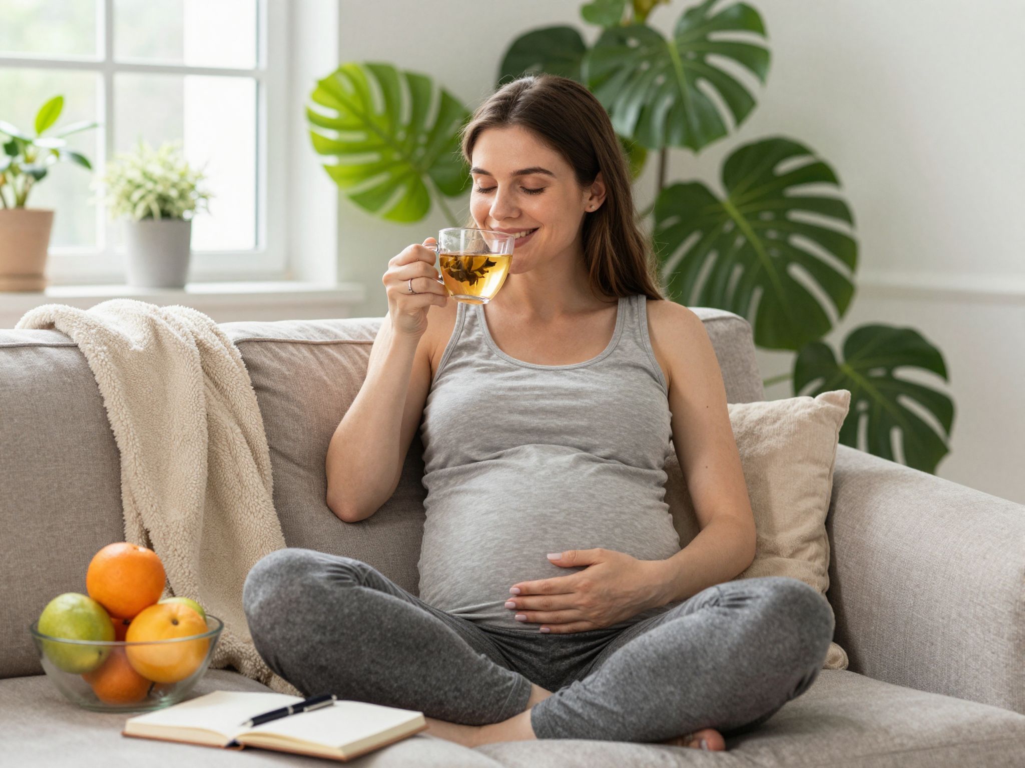 A gyömbér tea segíthet a hányinger csökkentésében.