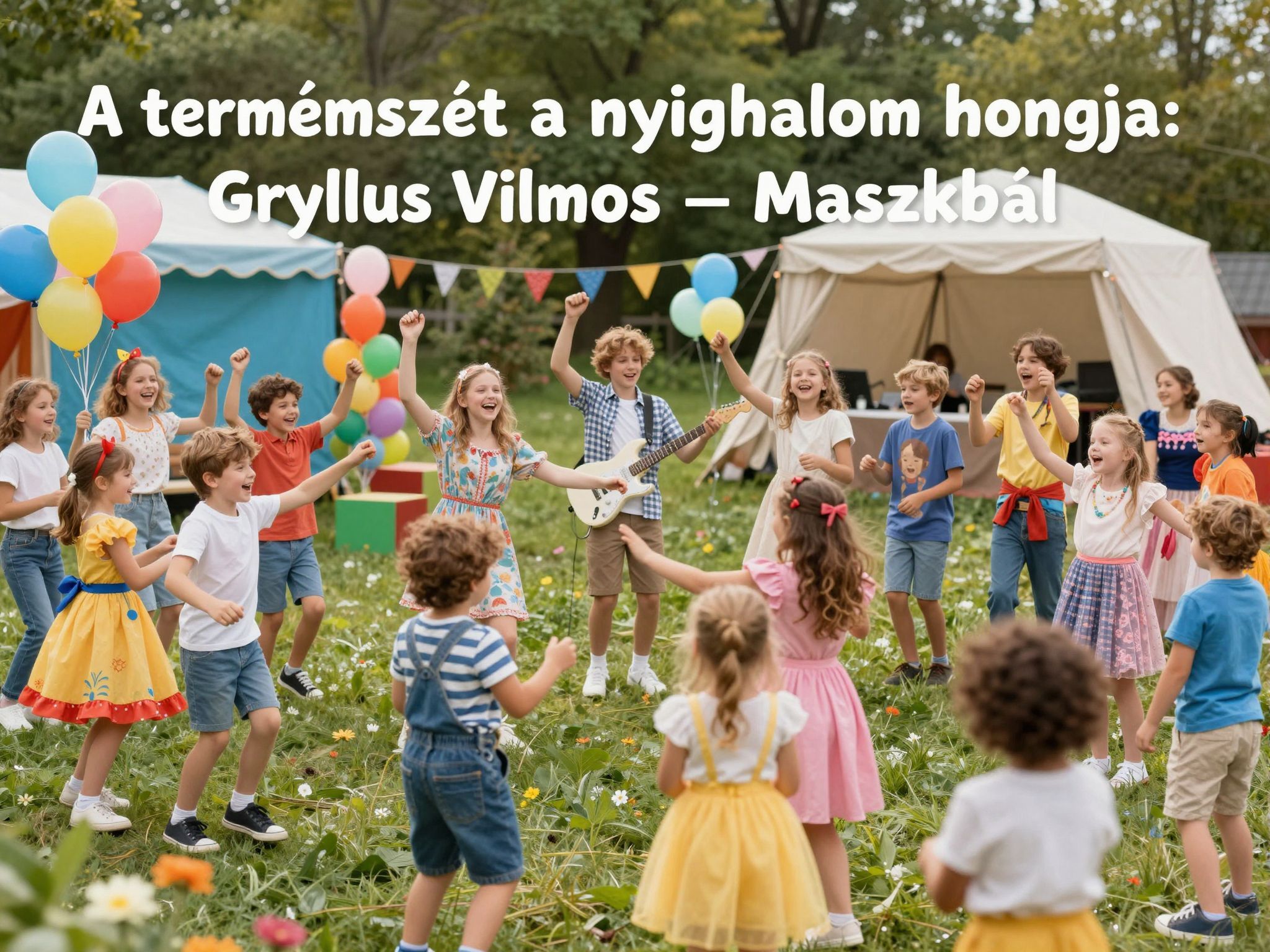 Gryllus Vilmos meseországot teremt a hallgatóknak.