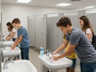 A tiszta iskolai mosdó közös érdek: az alapvető vécéhasználati szabályok