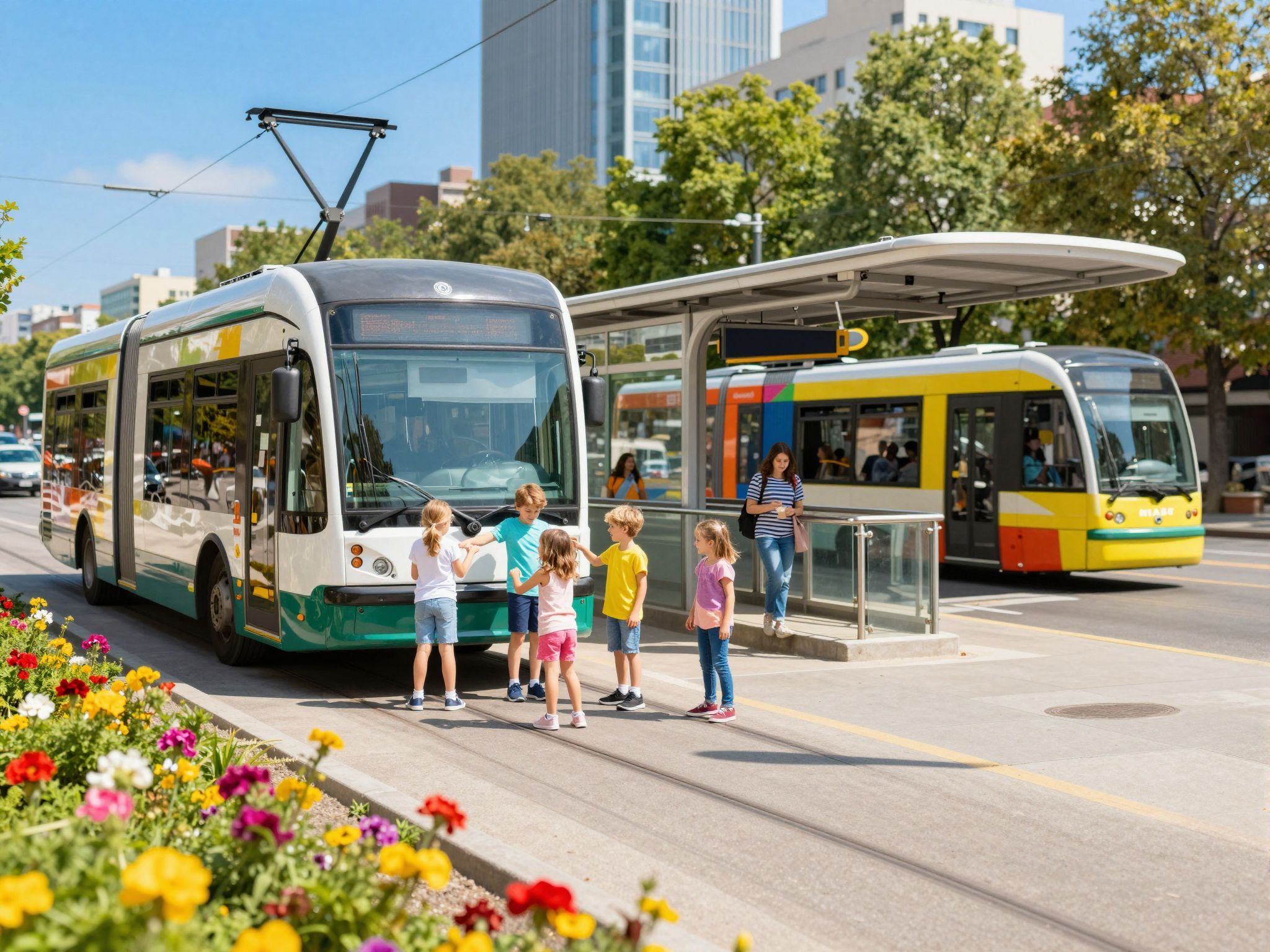 A gyerekek számára a közlekedés játékos tanítása segít.