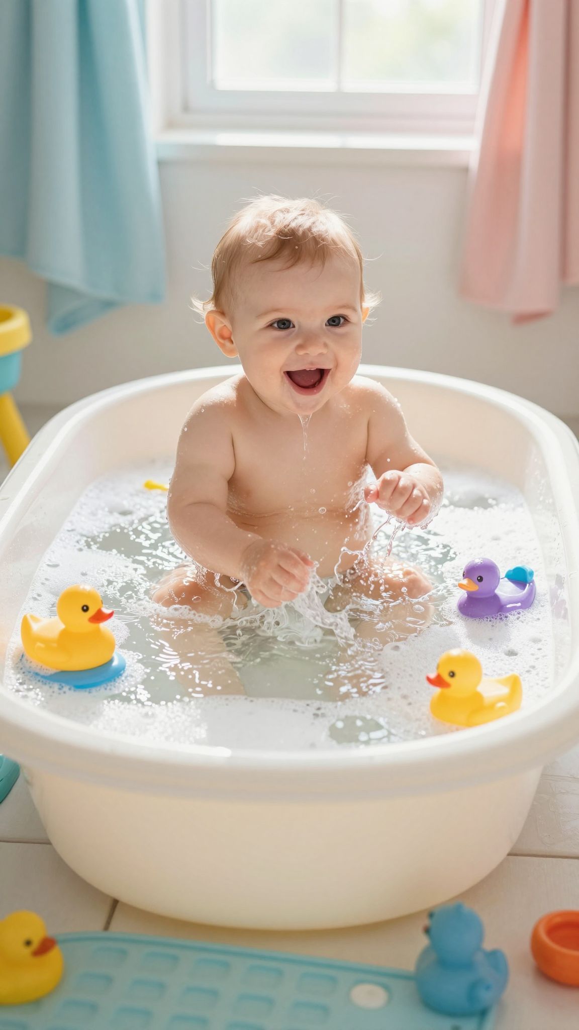 A víz alatti élmények erősítik a csecsemők biztonságérzetét.