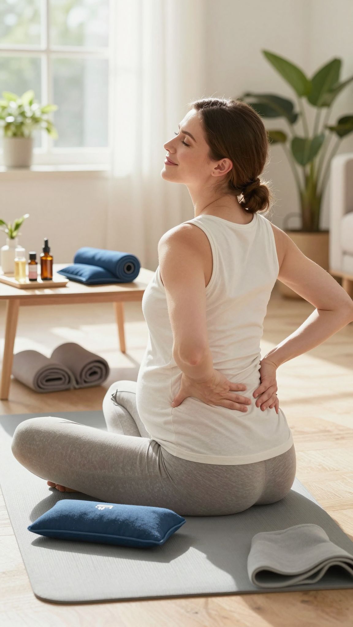 A jóga és akupunktúra segíthet a terhességi isiászon.