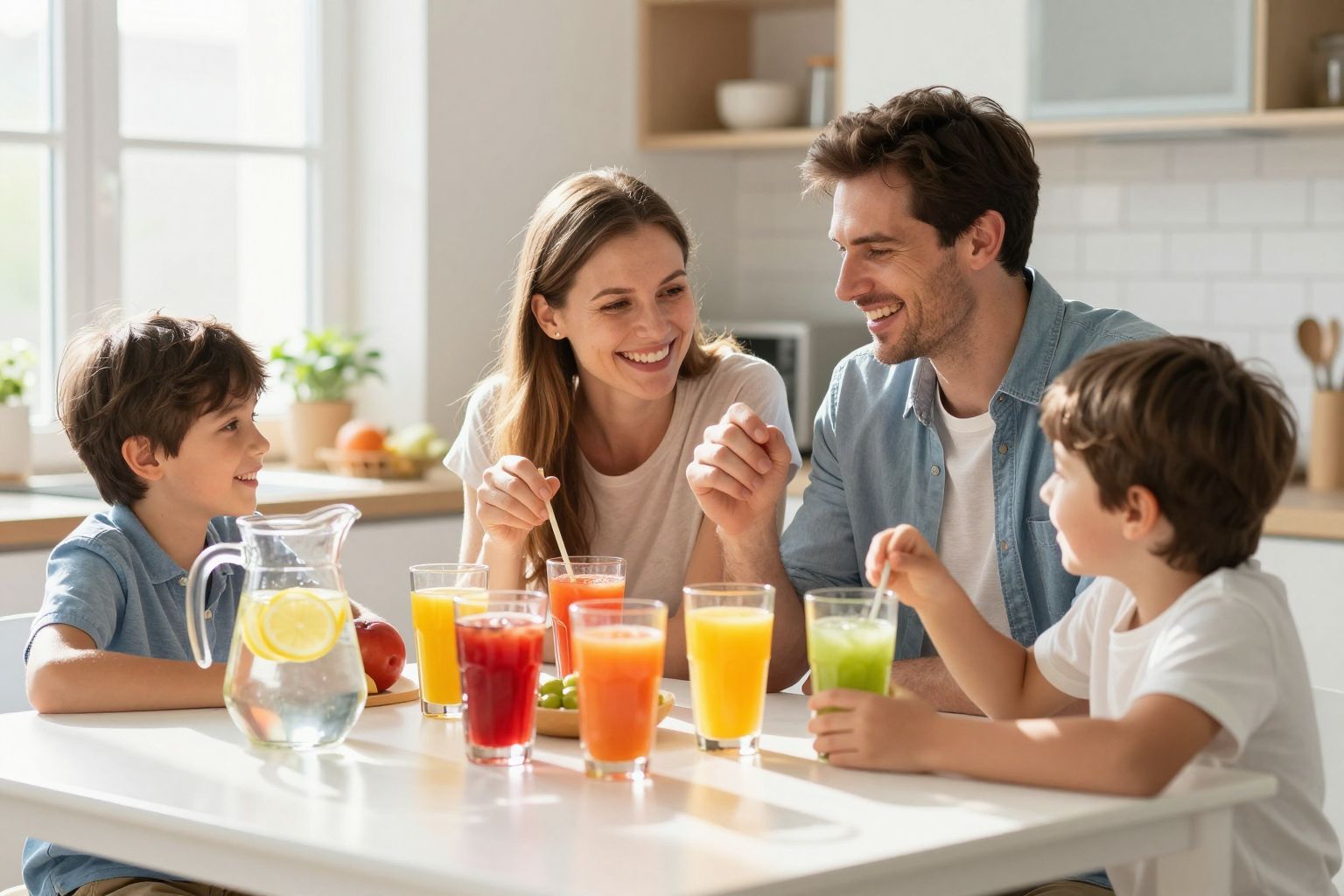 A víz mellett zöldségszeletek is jó alternatívák lehetnek.