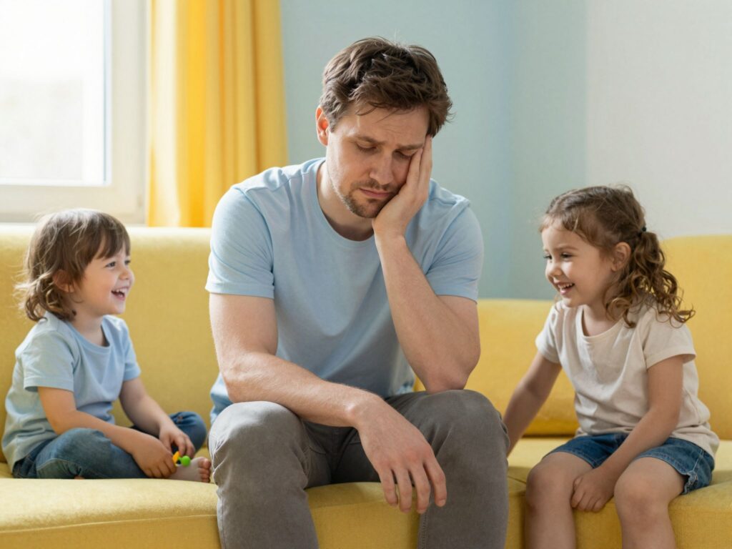 Amikor apa szomorú: az apai depresszió hatása a családra és a gyereknevelésre