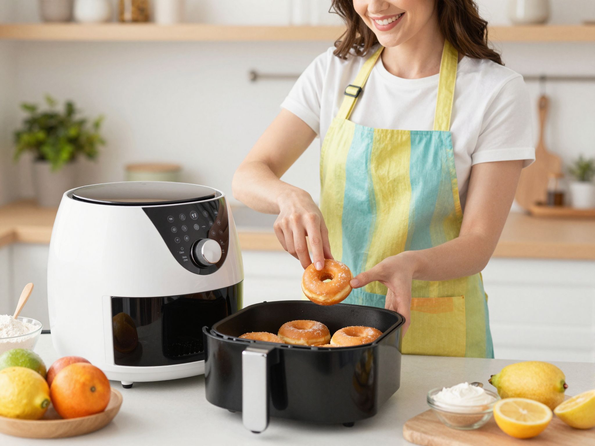 Az air fryer egészséges alternatíva a fánksütéshez.