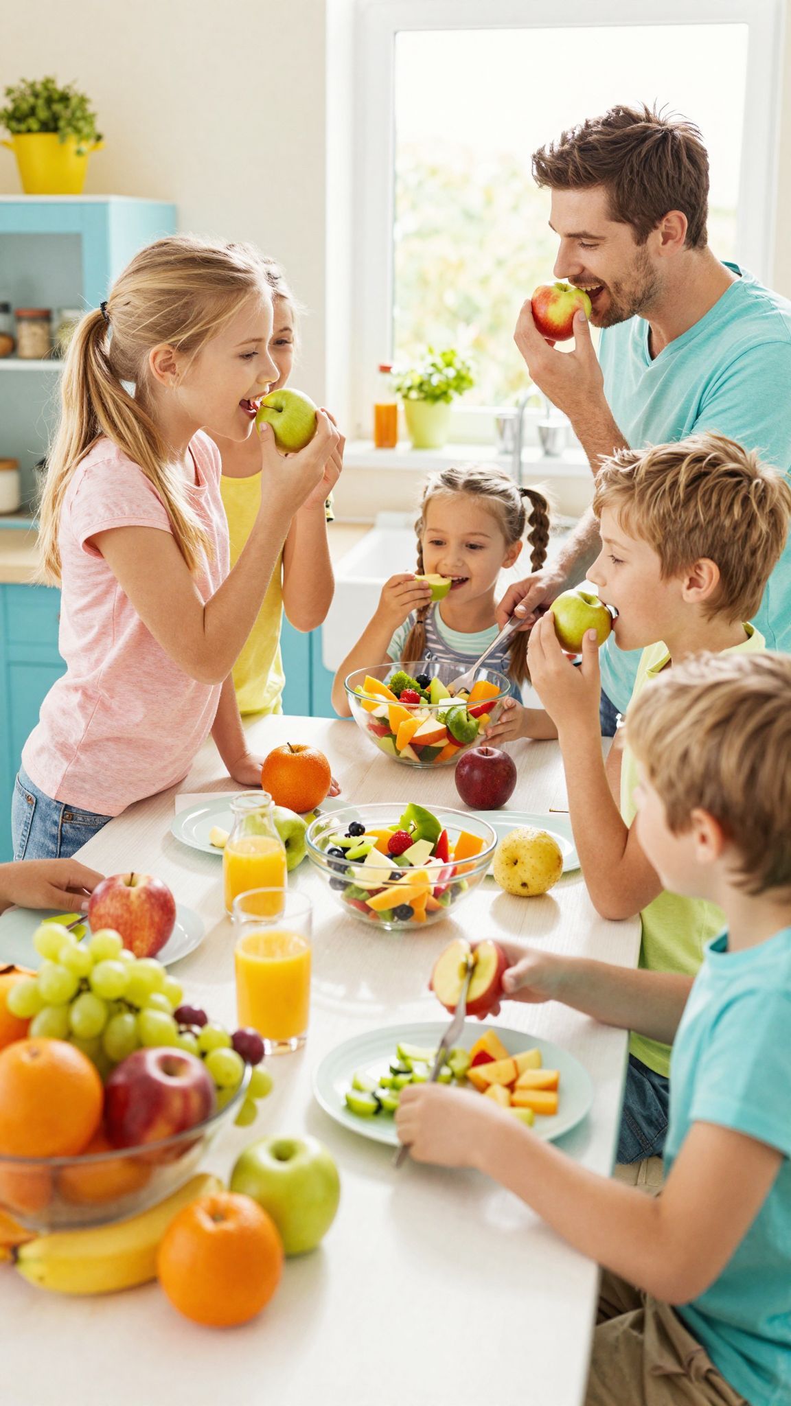 Az alma erősíti a családi kötelékeket és együttlétet.