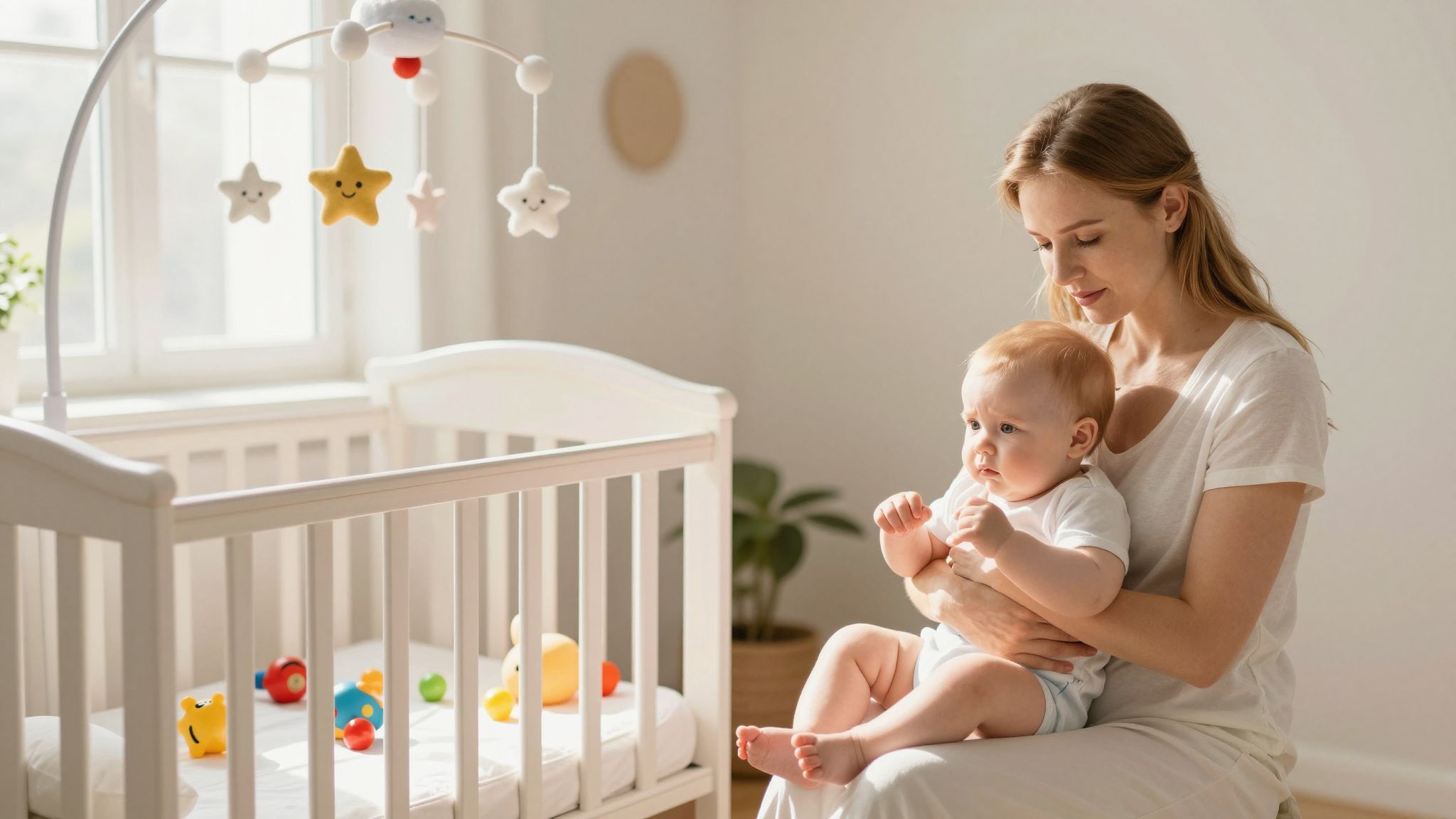 Alvástanácsadás segíthet a baba nyugodtabb alvásában.