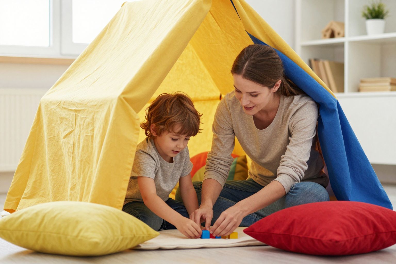 Az anya jelenléte erősíti a gyermeki kötődést.