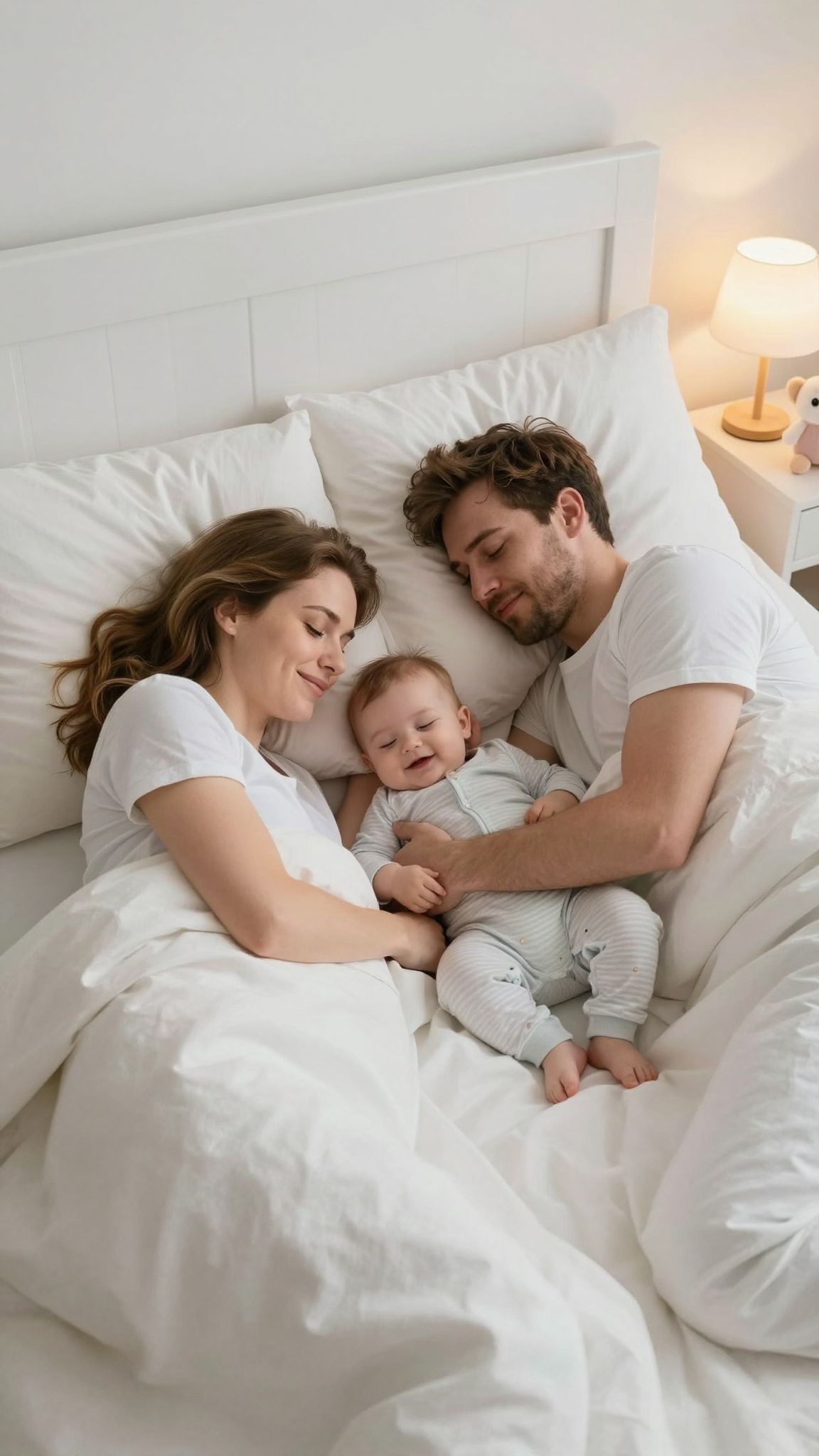 Az együttalvás erősíti a szülő-gyermek kötődést.