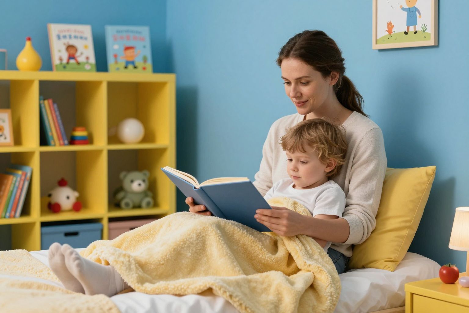 Az esti meseolvasás fejleszti a figyelmet és a koncentrációt.